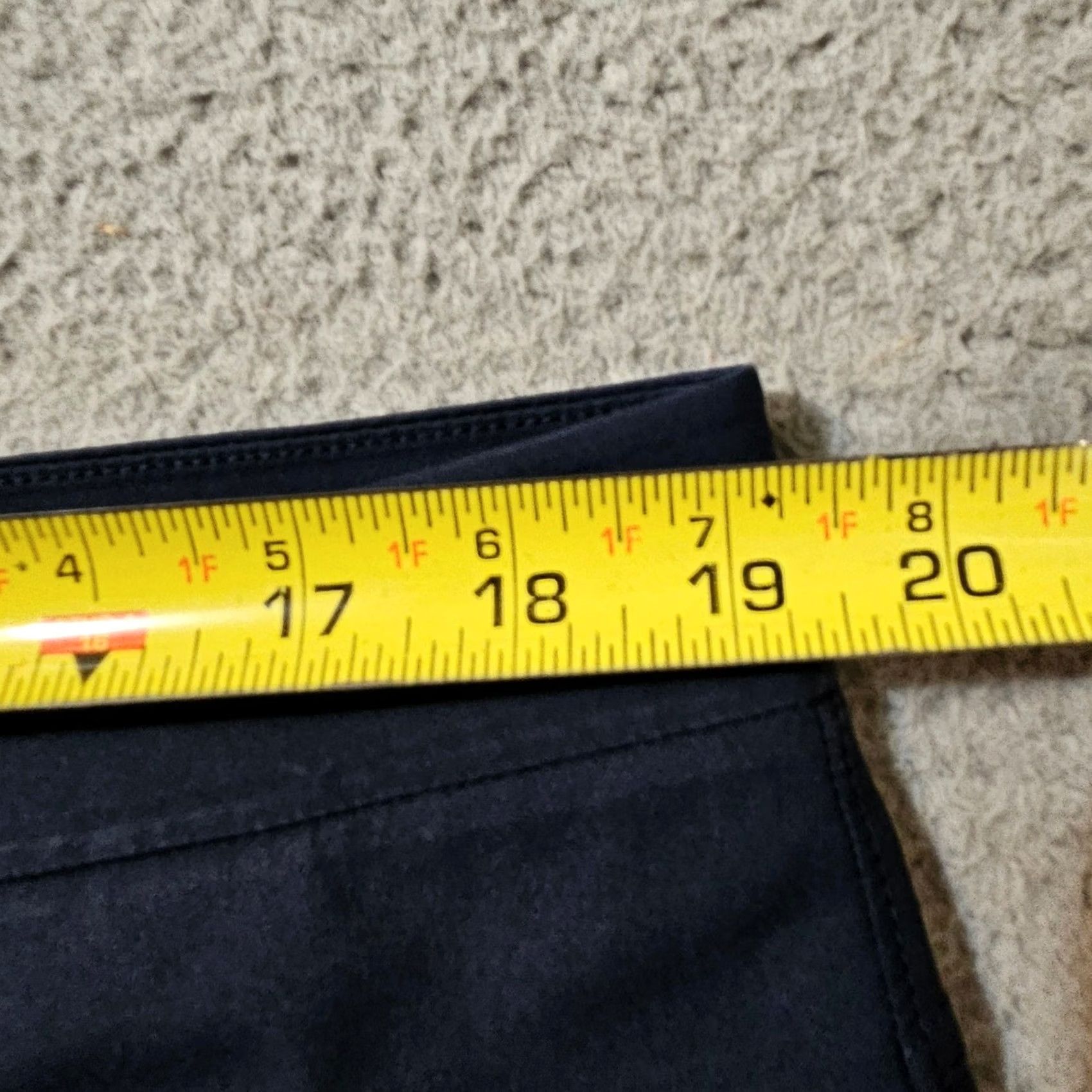 Vintage Public Rec Dealmaker Chino Pants Mens 38 x 31 Navy Blue 5-Pocket Size US 38 / EU 54 - 7 Thumbnail