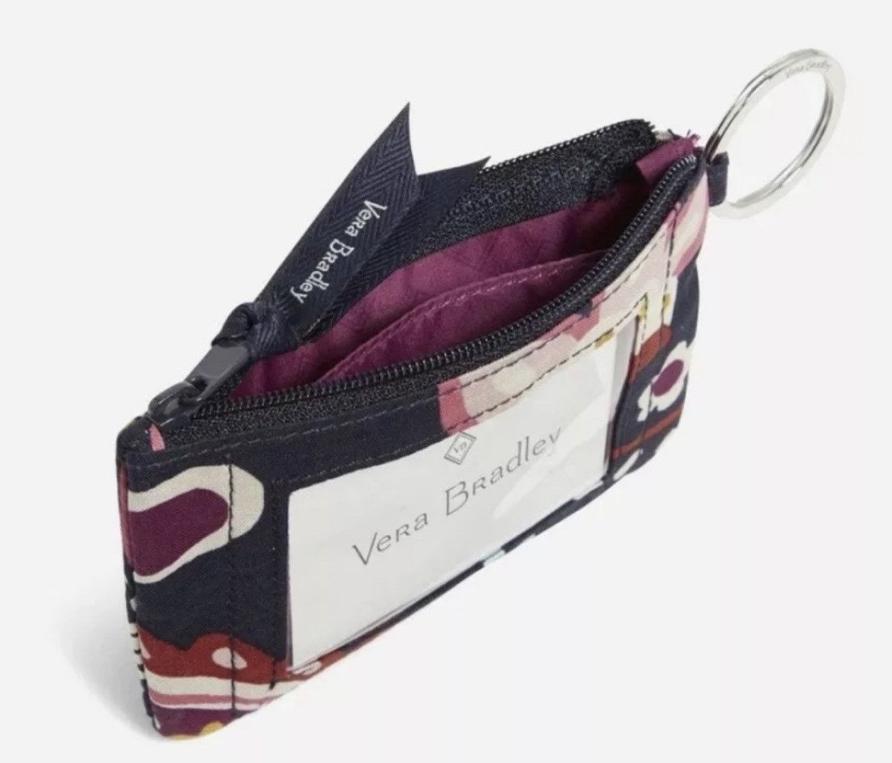 Vera Bradley NIP Vera Bradley Zip ID Painted Paisley Signature Cotton. Size ONE SIZE - 1 Thumbnail