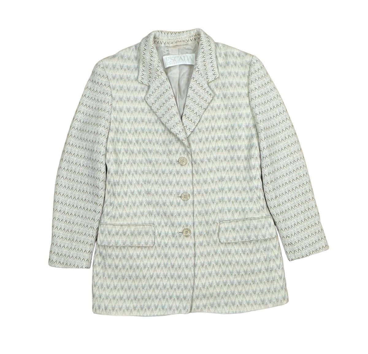 Escada × Vintage Escada Margaretha Ley Vintage Blazer Silk-Wool size S Size S / US 4 / IT 40 - 12 Thumbnail