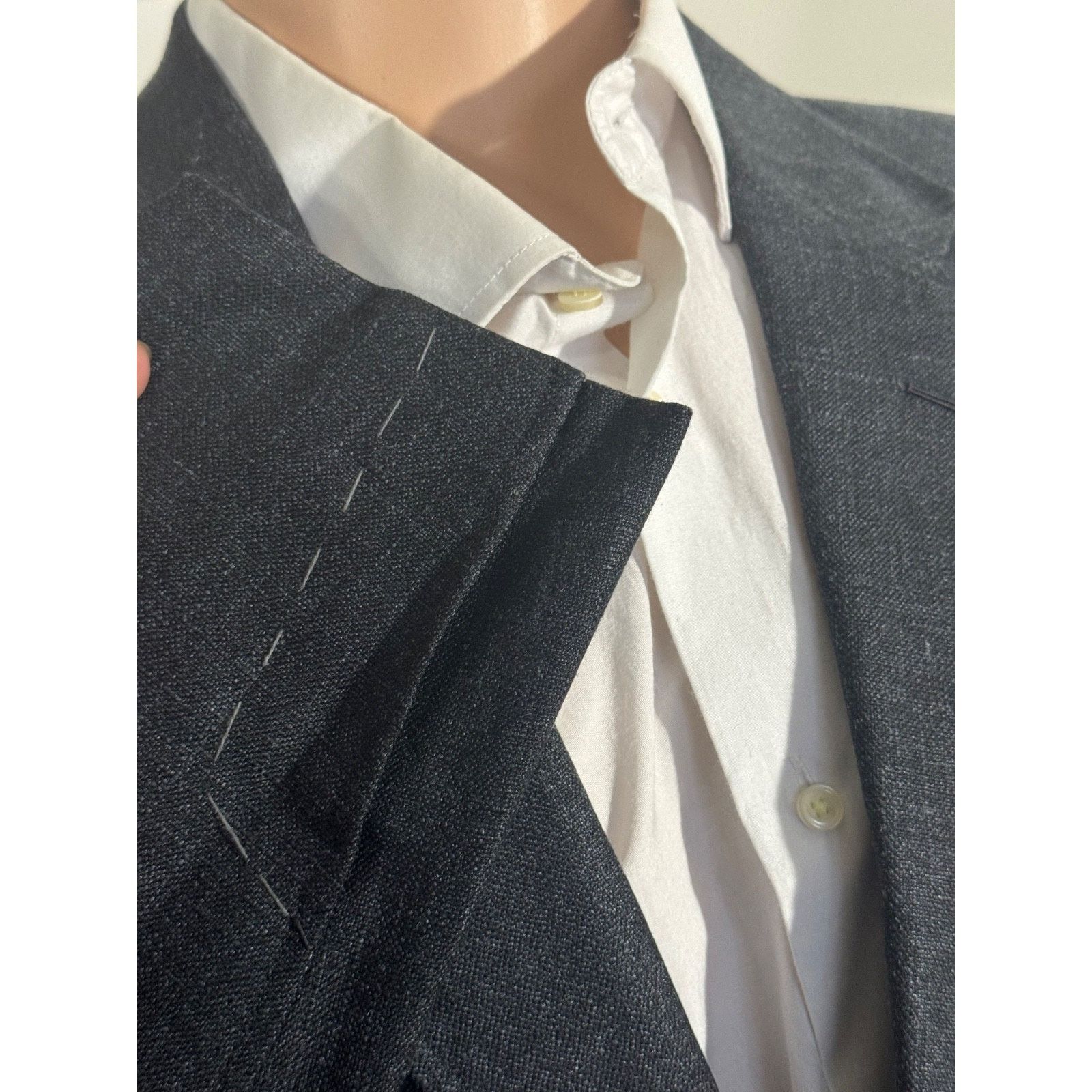 Tom Ford Tom Ford NWOT Sport jacket Blazer Charcoal Gray Linen Si 40R Size 40R - 9 Thumbnail