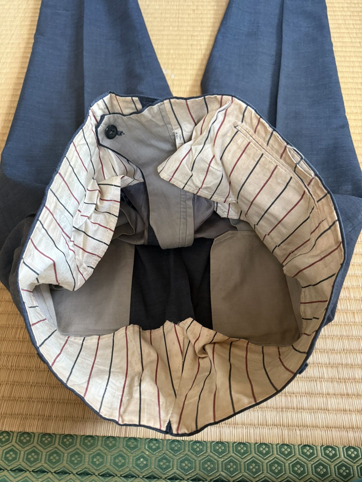 Other Spring&Autumn Vintage Japanese Suit – Tetoron × Nichibo Size 44R - 11 Thumbnail