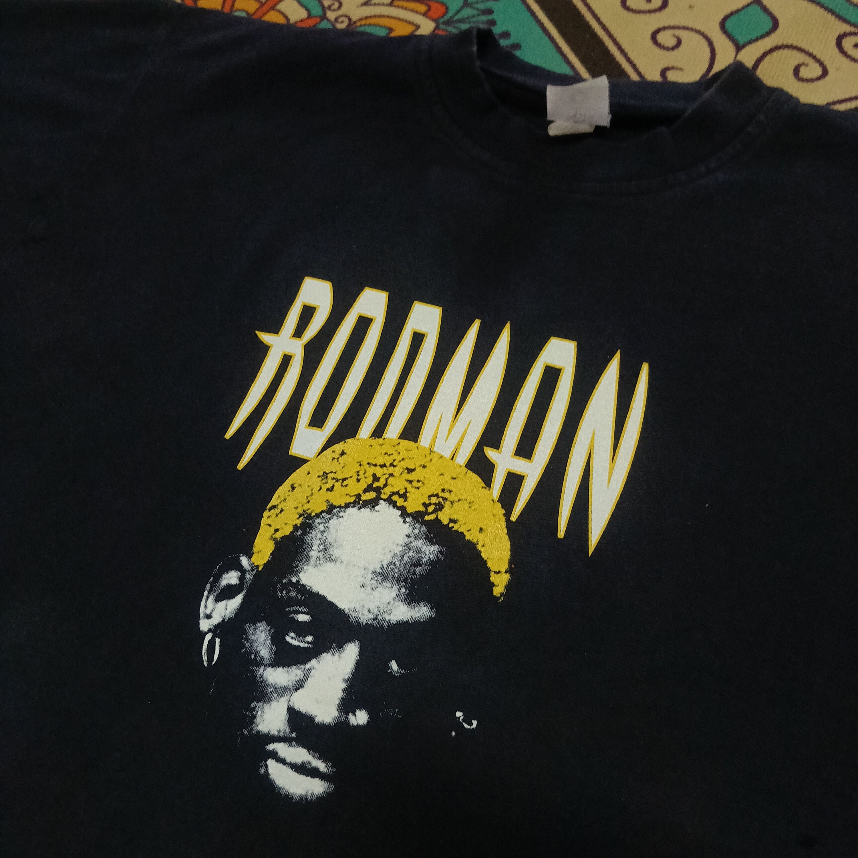 Vintage Vintage Converse X Rodman Tee Size US L / EU 52-54 / 3 - 2 Thumbnail