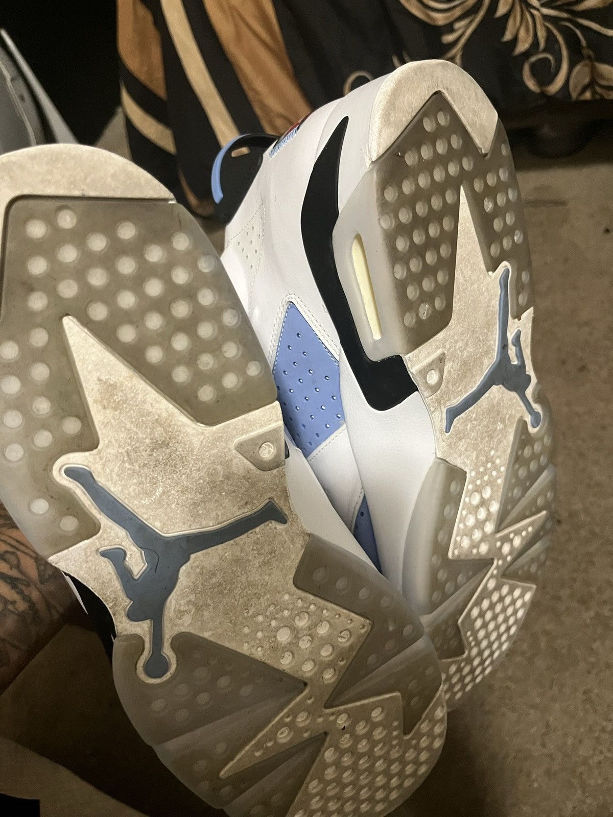 Jordan Brand Air Jordan Retro 6 “UNC” Size US 14 / EU 47 - 3 Thumbnail