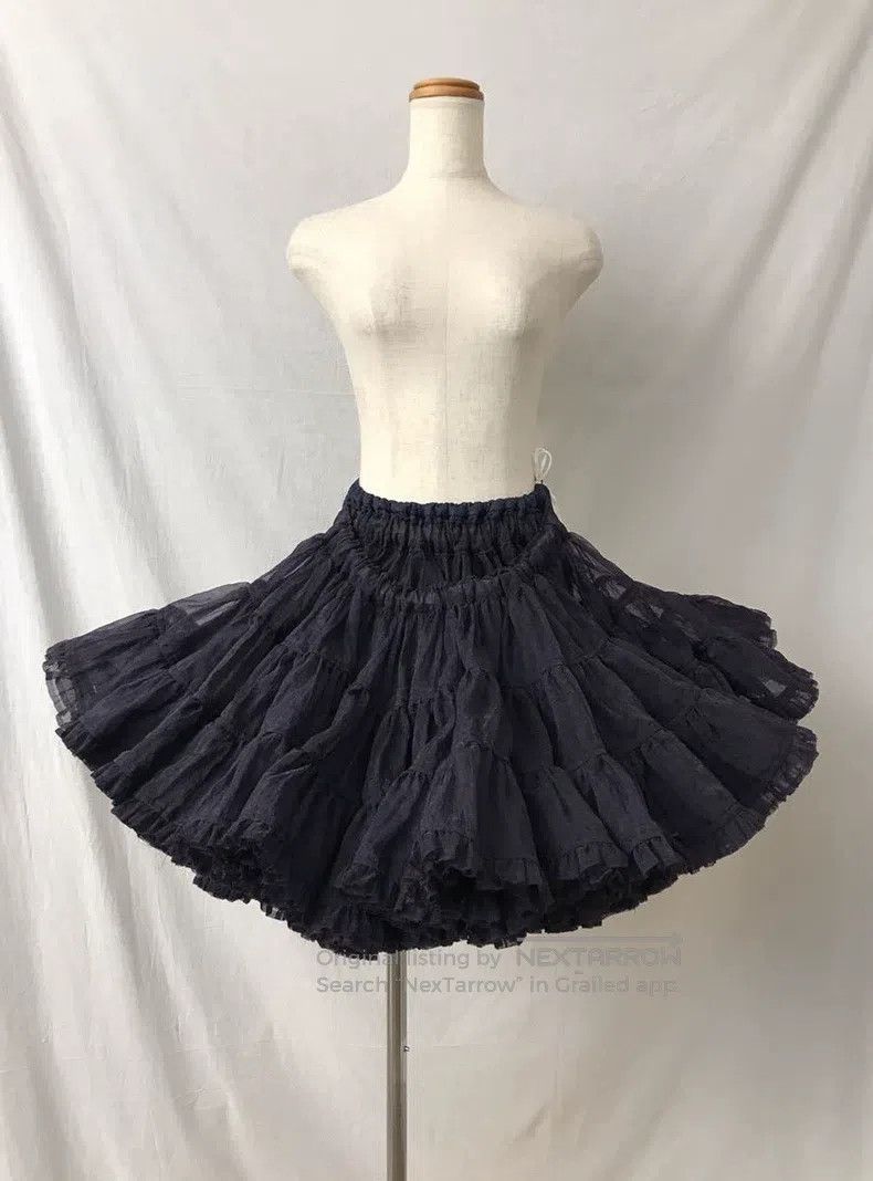 Comme des Garcons Comme des Garcons size S Black Skirt Size 22" - 4 Thumbnail