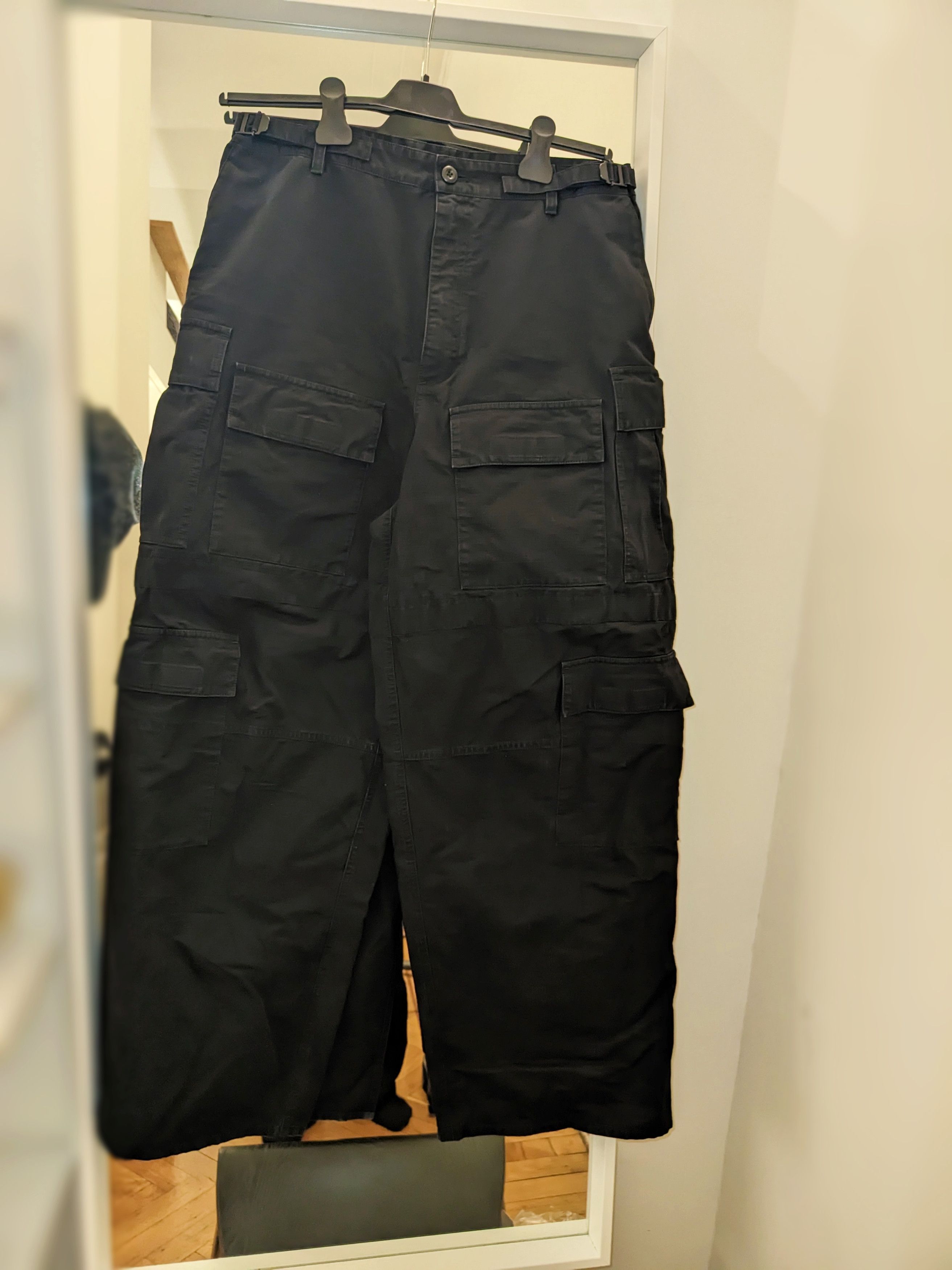 Balenciaga Balenciaga Mudshow SS23 Double Waist Apron Cargo Pants