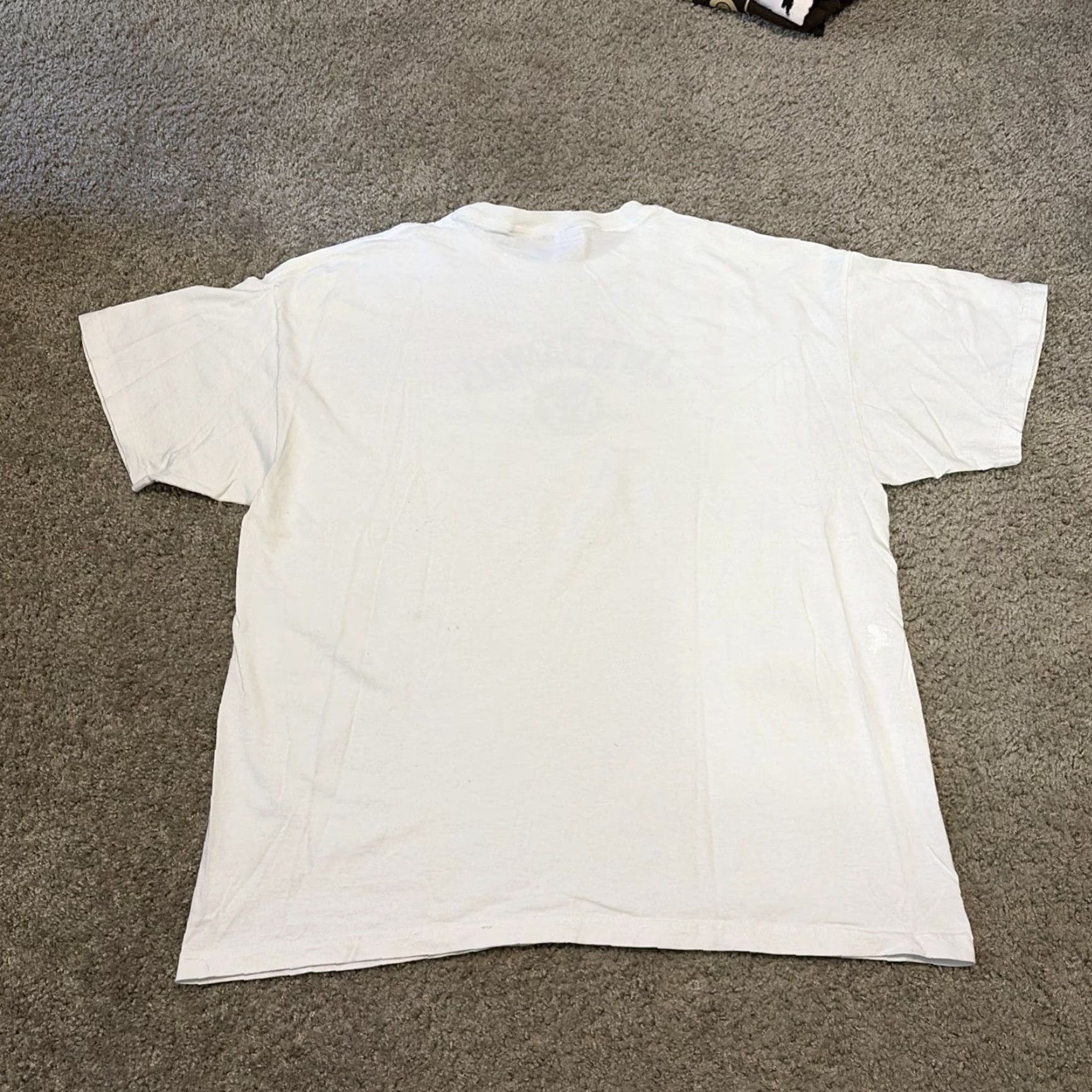Vintage VINTAGE Jack Daniels Tennessee Whisky White Alcohol Promo Bar T-Shirt XL 90s Mens Size US XL / EU 56 / 4 - 5 Thumbnail