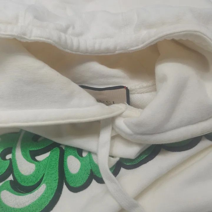 Gucci Gucci Gucci SS23 Striped Logo Embroidered Hoodie -2506 Size US XXL / EU 58 / 5 - 7 Thumbnail