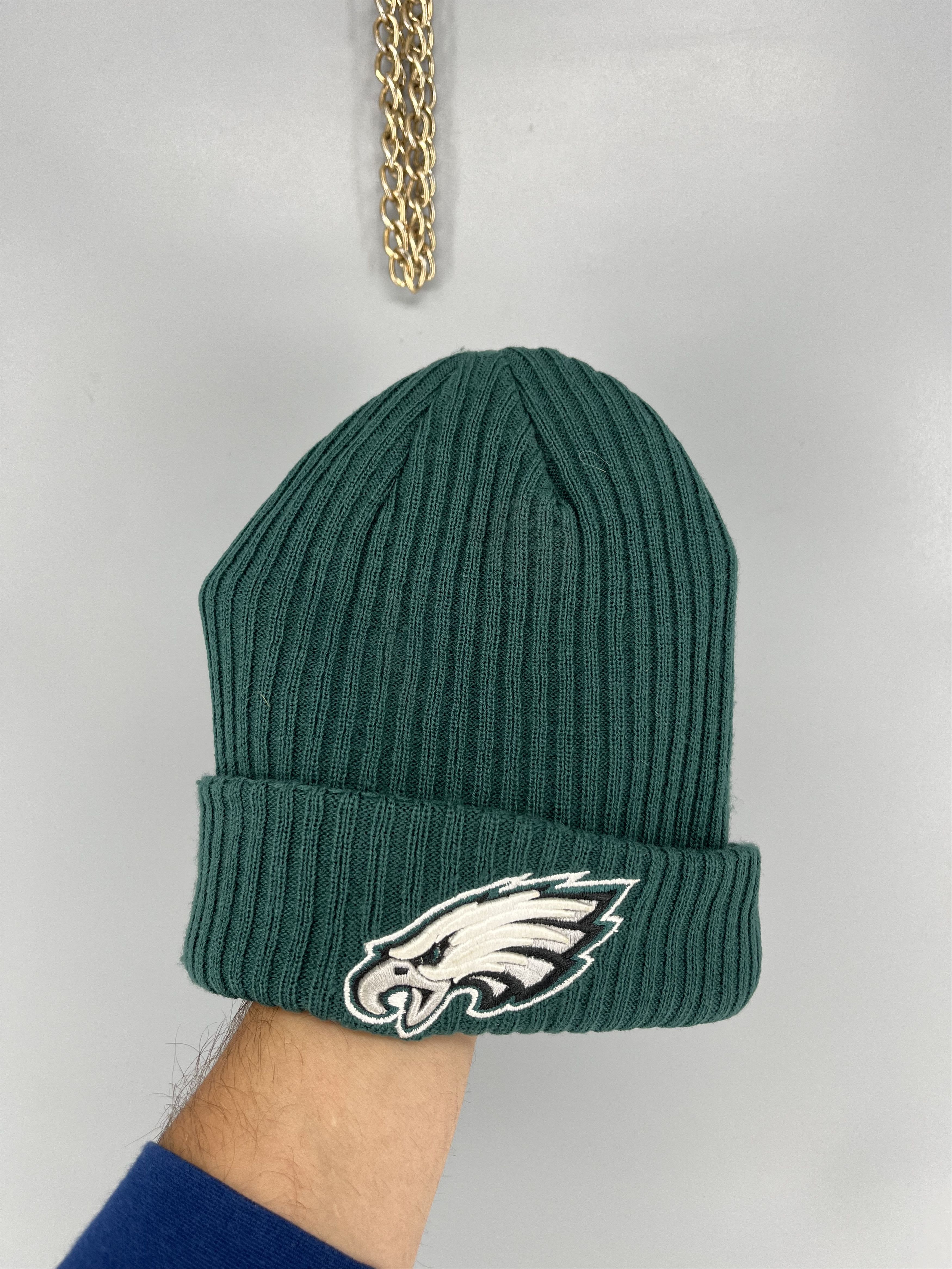 Vintage NFL Philadelphia Eagles Football Winter Knit Beanie