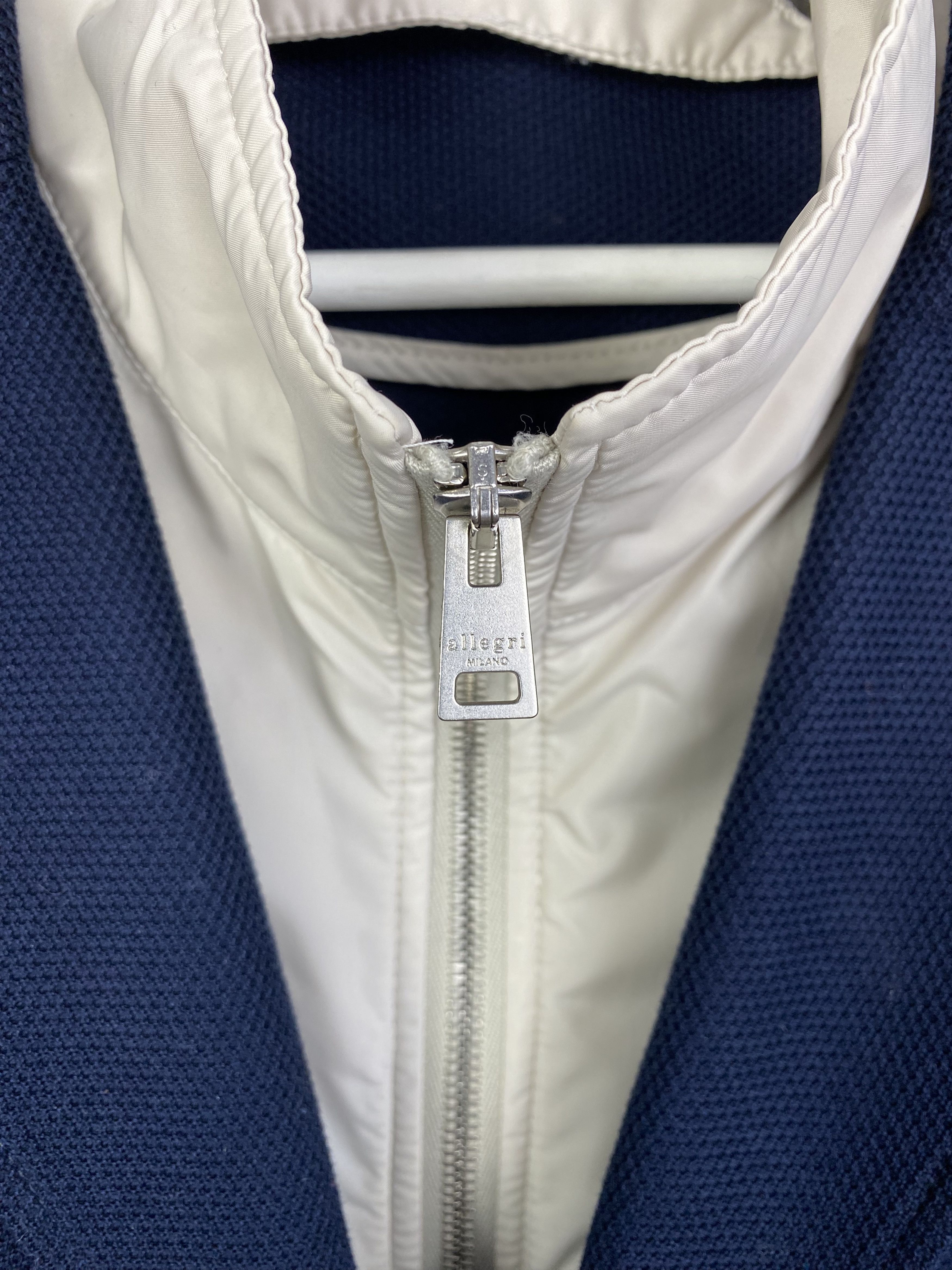 Allegri Allegri Milano Cotton Jersey Relaxed Fit Blazer Size 52 Size 52R - 6 Thumbnail