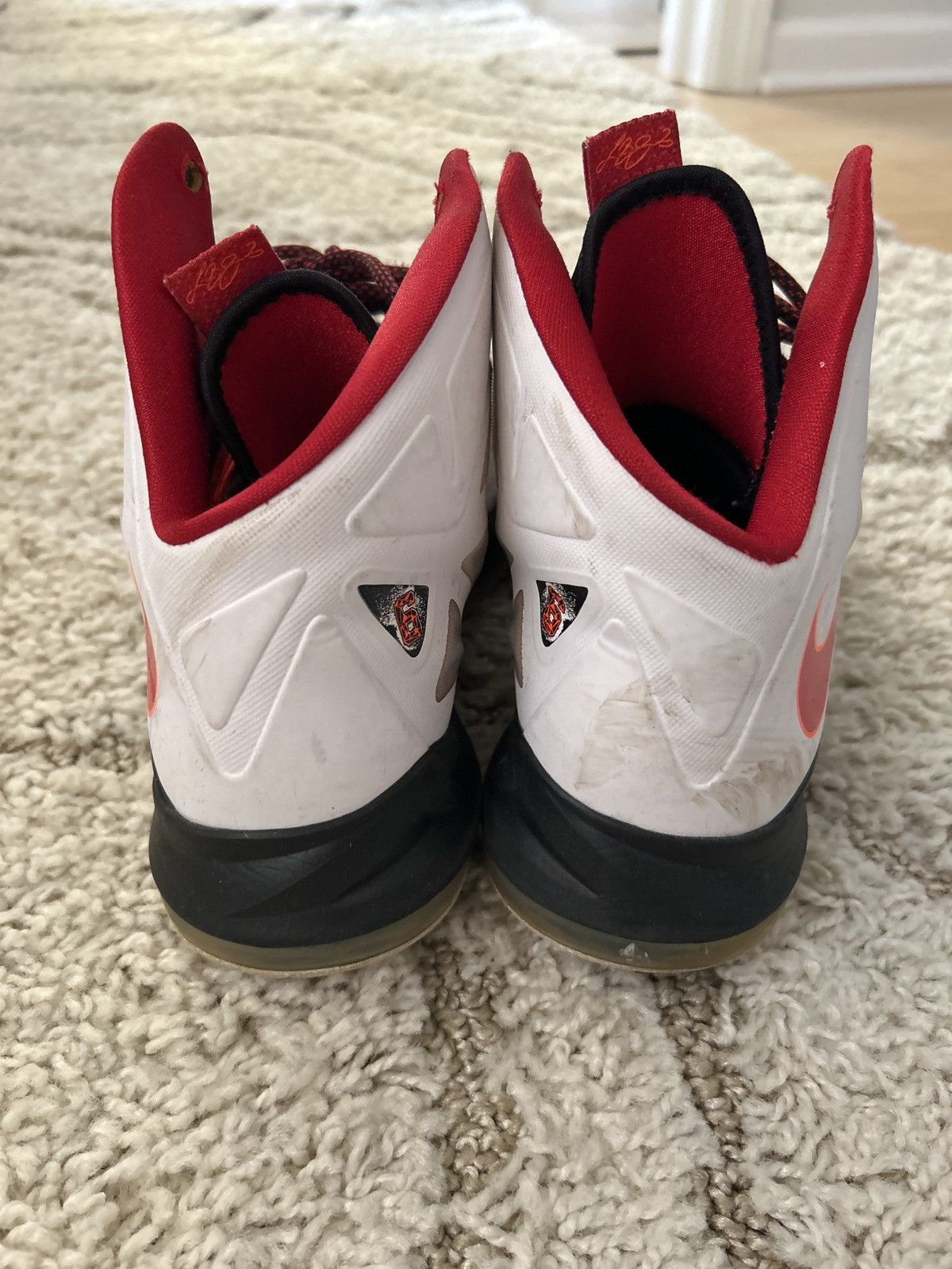 Nike Lebron 10 Heat Home Size 10 Size US 10 / EU 43 - 6 Thumbnail