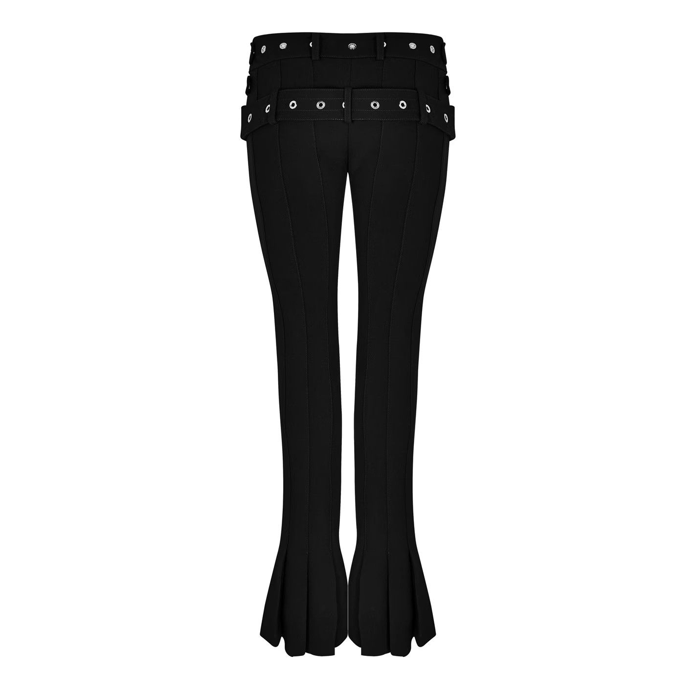 Off-White o1g2r1mq1224 Belt Pant in Black Size 29" - 2 Thumbnail