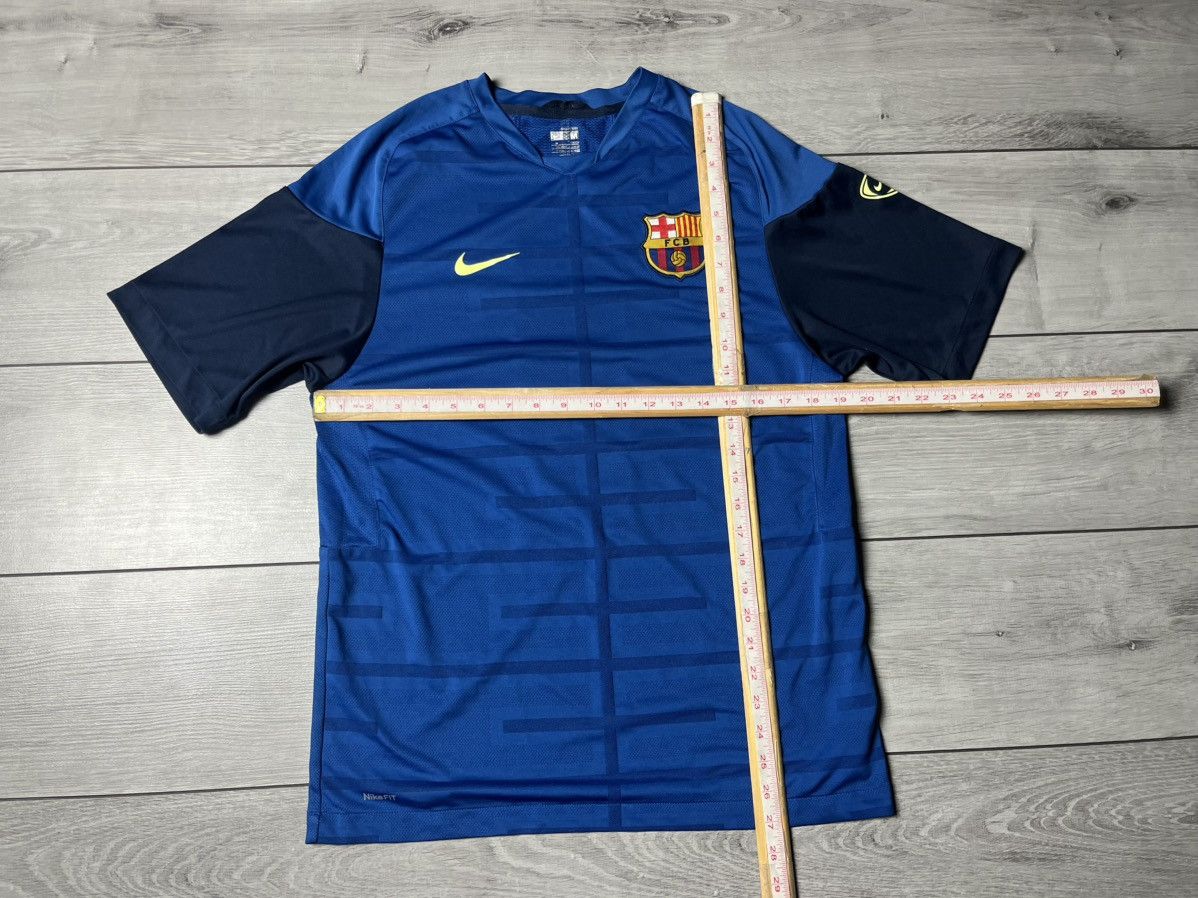 Nike Nike Dry Fit FC Barcelona Training Soccer Jersey 2009 sz M Size US M / EU 48-50 / 2 - 5 Thumbnail