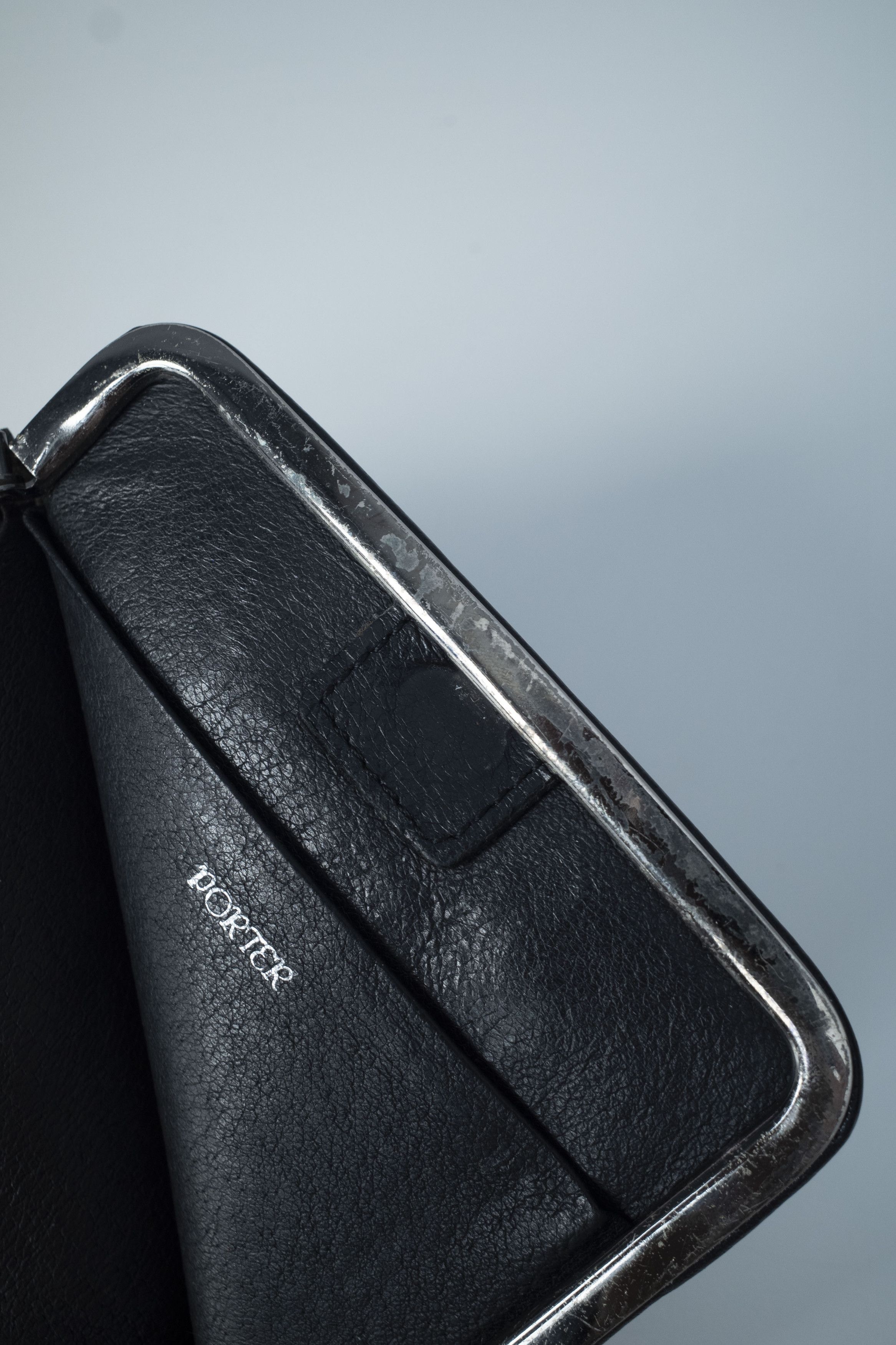 Porter B Jirushi Yoshida Leather Wallet