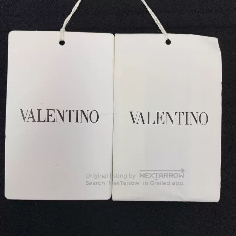 Valentino Valentino Black sheep wool lapel single-breasted long-slee Size M / US 6-8 / IT 42-44 - 7 Thumbnail