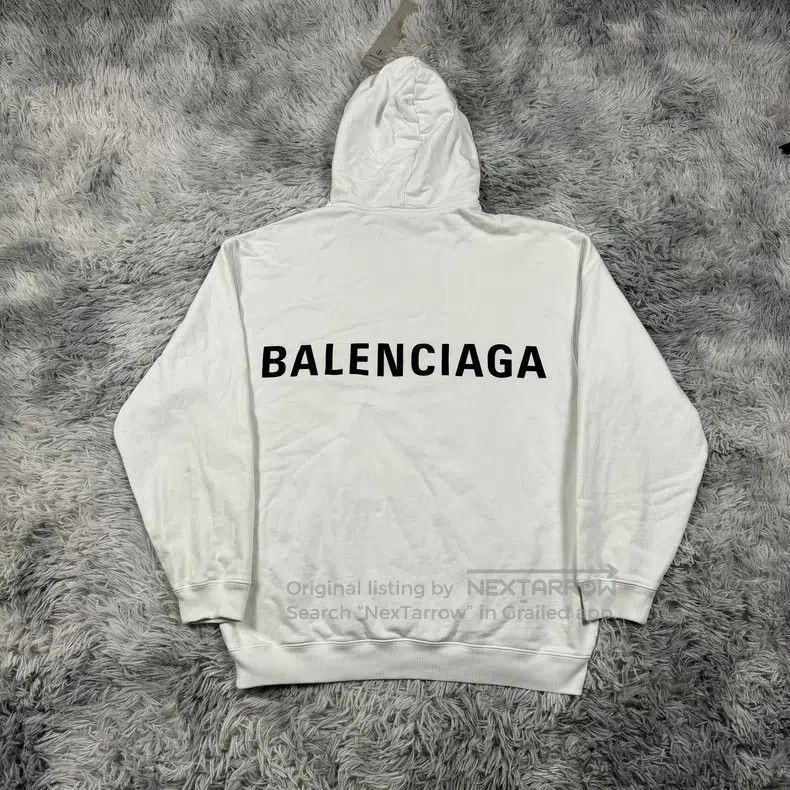 Balenciaga Balenciaga Back Label Hoodie Size US XS / EU 42 / 0 - 1 Thumbnail