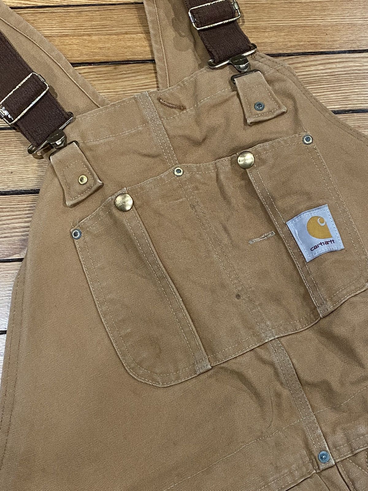 Carhartt × Vintage 42-32 made in USA vintage Carhartt overalls Size US 42 / EU 58 - 2 Thumbnail