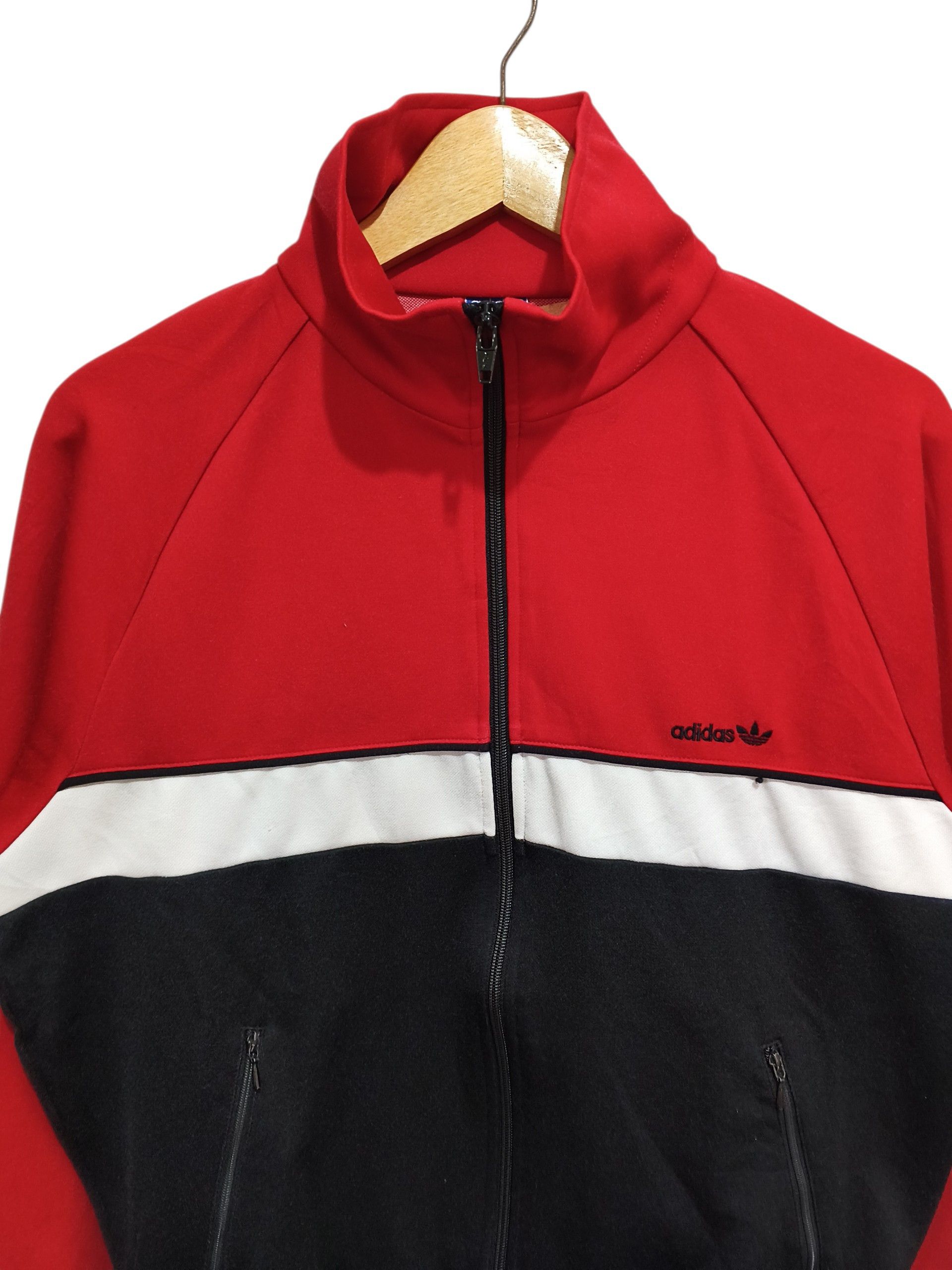 Adidas 🔥Vintage Adidas West Germany 80s Track Jacket Size US M / EU 48-50 / 2 - 3 Thumbnail