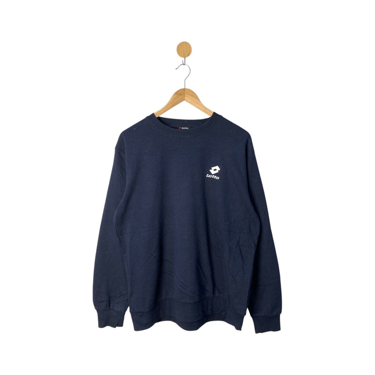 Lotto Sport Vintage Lotto Sportswear Sweatshirt Crewneck Small Logo Size US L / EU 52-54 / 3 - 1 Thumbnail