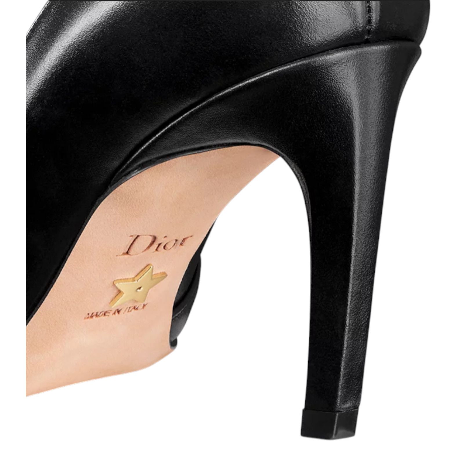 My Dior Pump Christian Dior in black leather size EU 38-US 8