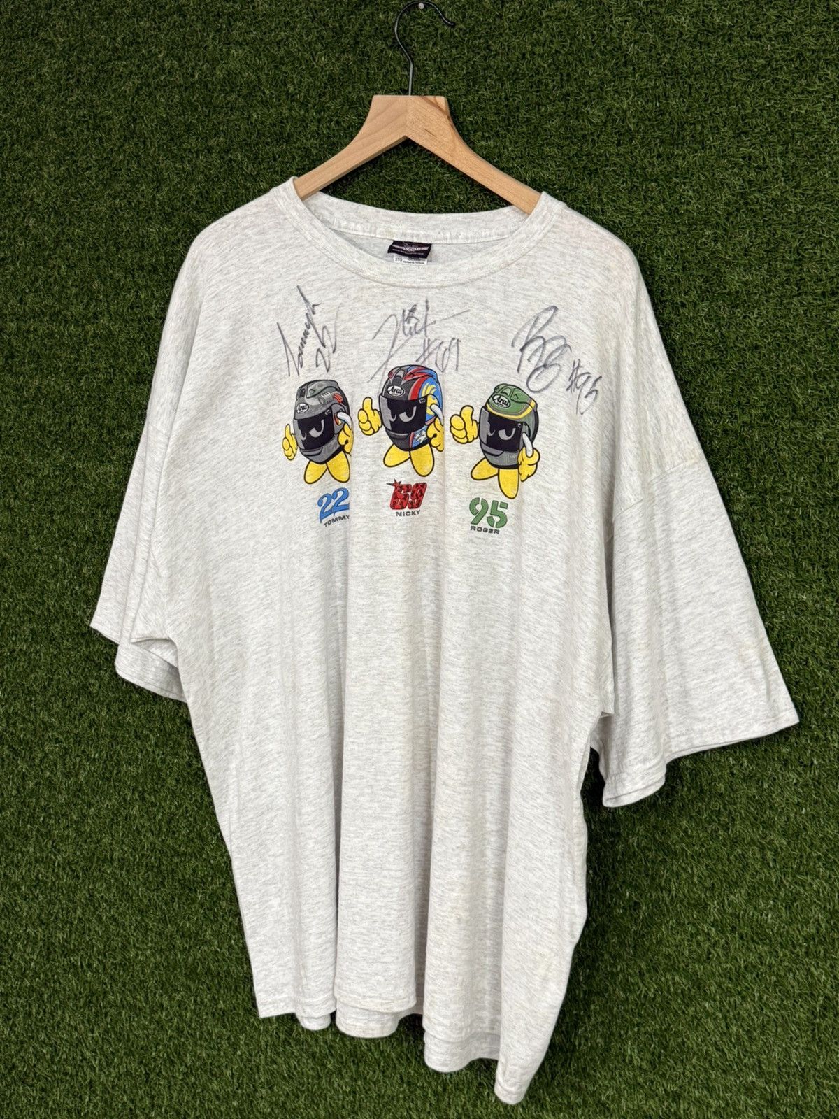 Vintage RARE Vintage Hayden Moto GP Motorcycle Bro Race T Shirt 3XL Size US XXL / EU 58 / 5 - 1 Thumbnail