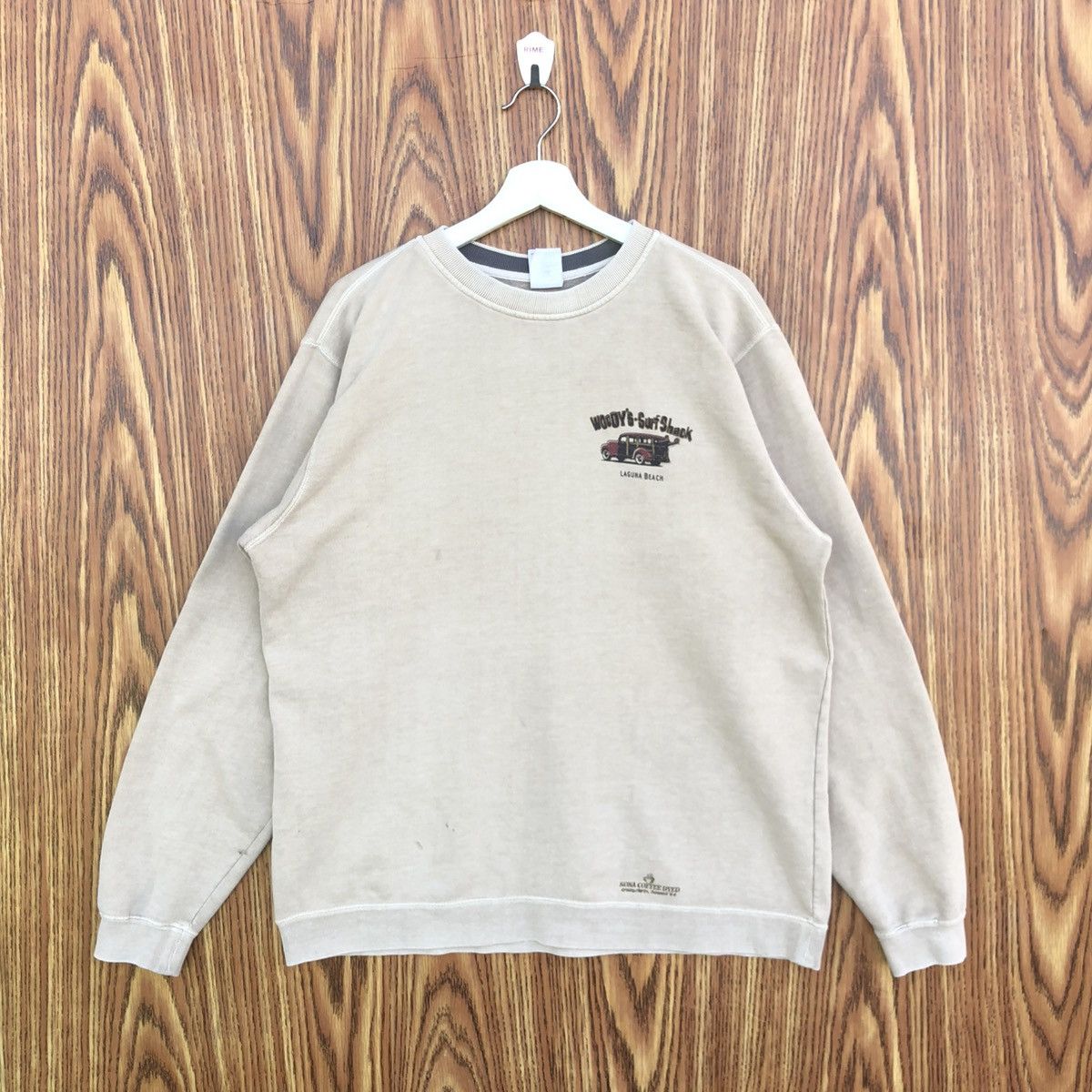 Vintage Vintage Woody’s Surf Shack Sweatshirt Surfboards Pullover Size US L / EU 52-54 / 3 - 3 Thumbnail