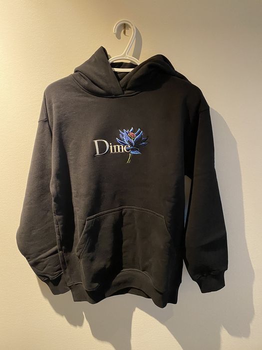 Dime Dime Black Lotus Hoodie | Grailed