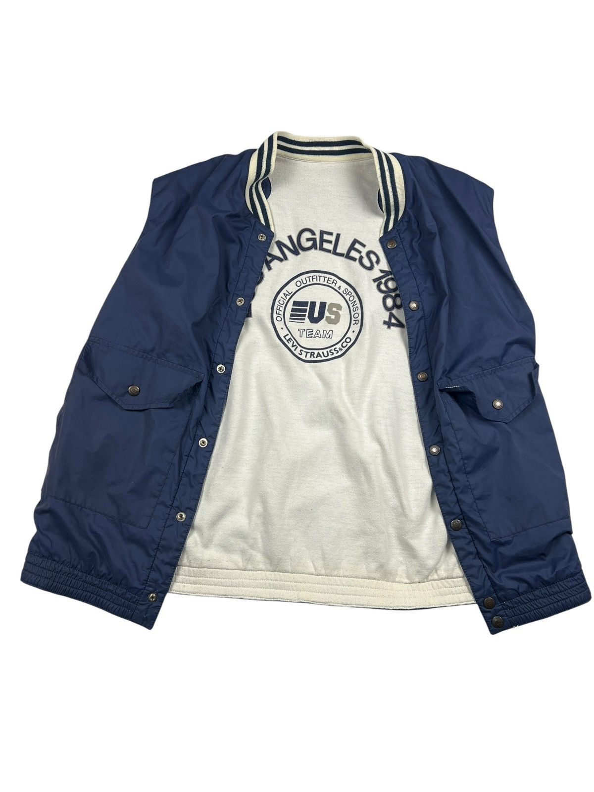 Levi's Vintage Clothing Vintage 1984 Levi's Los Angeles Olympic Games California Size US L / EU 52-54 / 3 - 3 Thumbnail