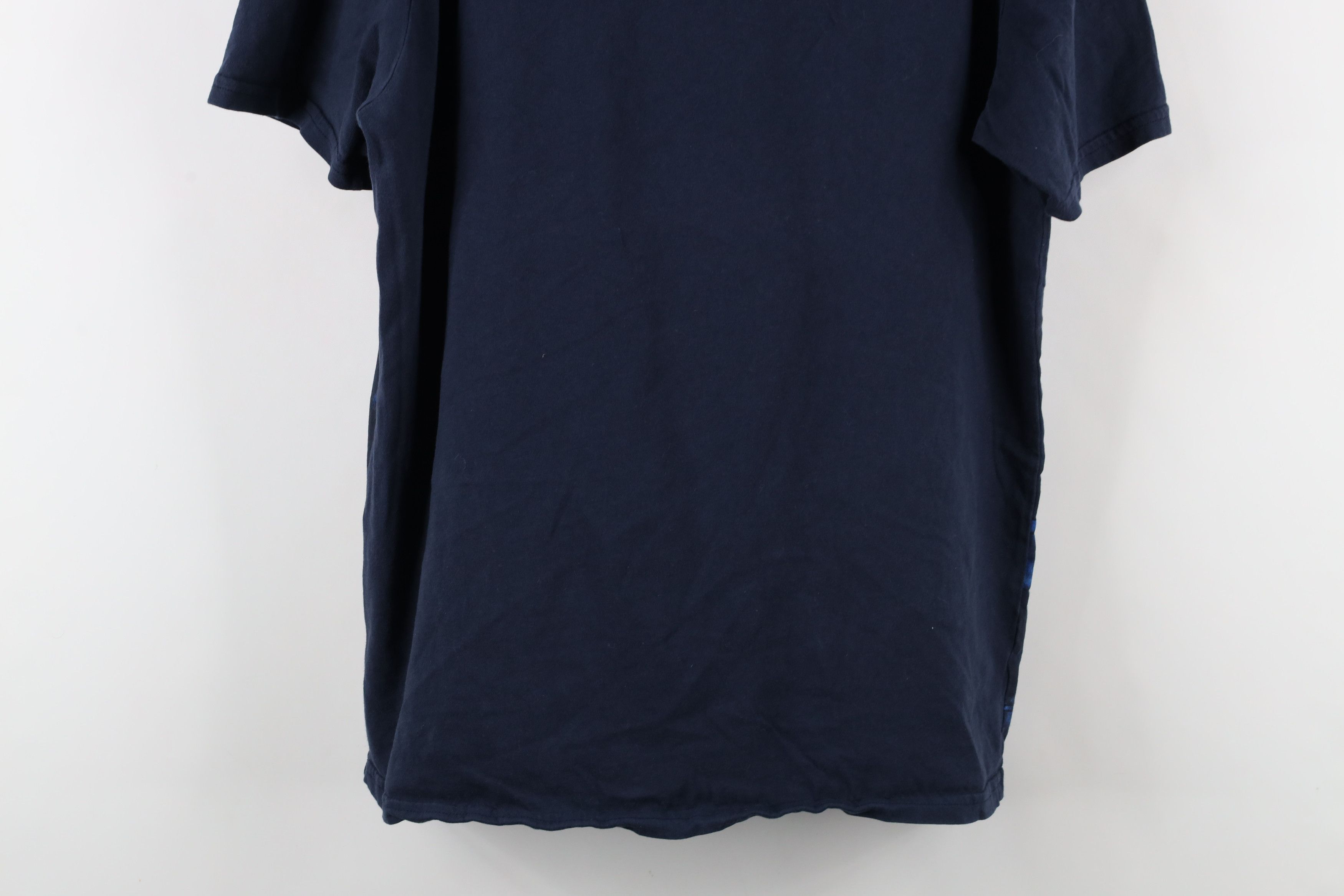 Oakley × Vintage Vintage Y2K Oakley Spell Out Flower Floral T-Shirt Navy Blue Size US M / EU 48-50 / 2 - 11 Thumbnail
