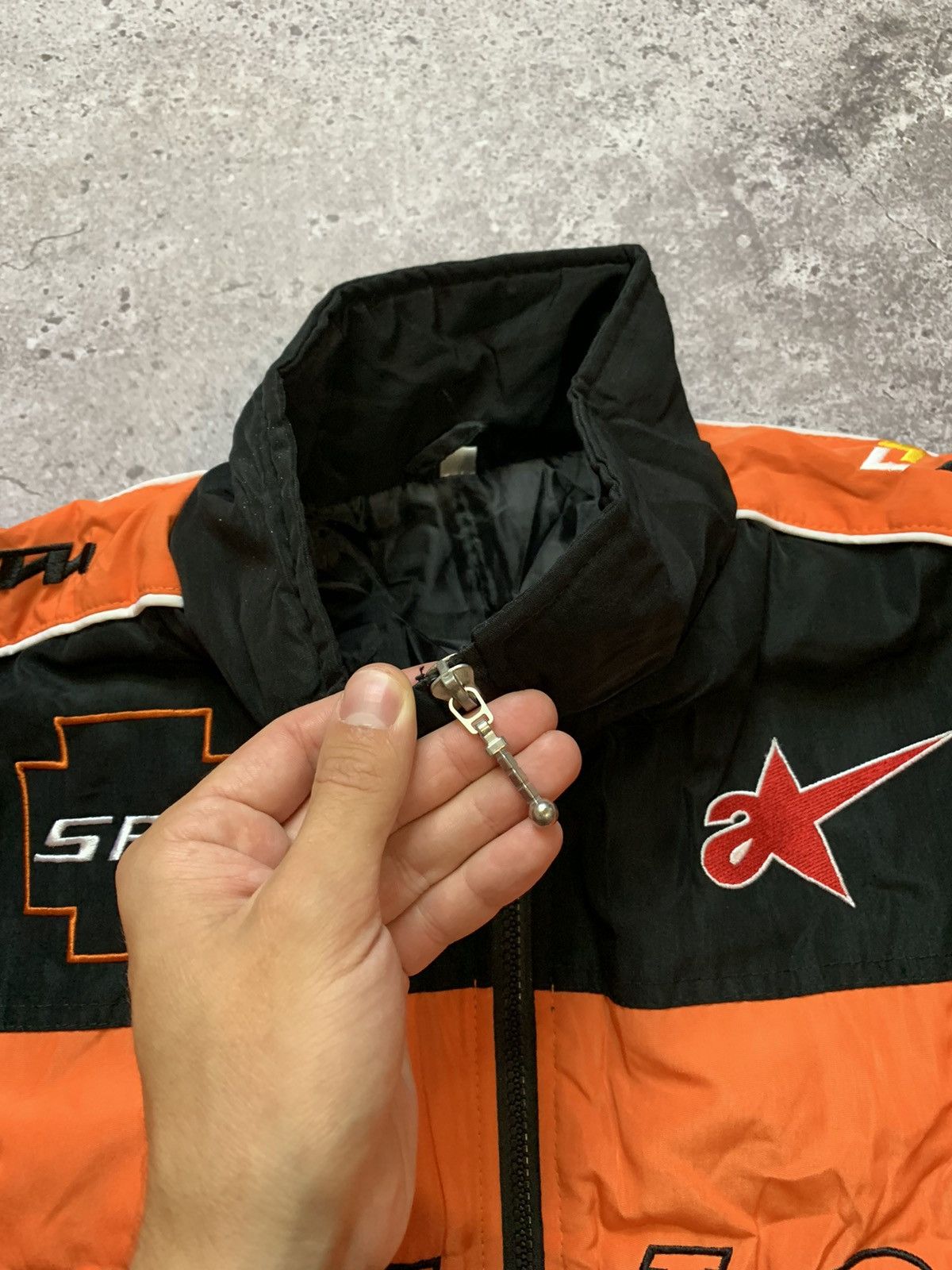 Dunlop × Vintage Vintage Dunlop Racing Jacket KTM Team Racing Dunlop Size US L / EU 52-54 / 3 - 6 Thumbnail