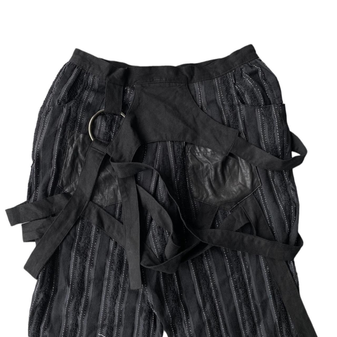 Japanese Brand Ambivalent bondage pinstripe pants Size US 28 / EU 44 - 2 Thumbnail