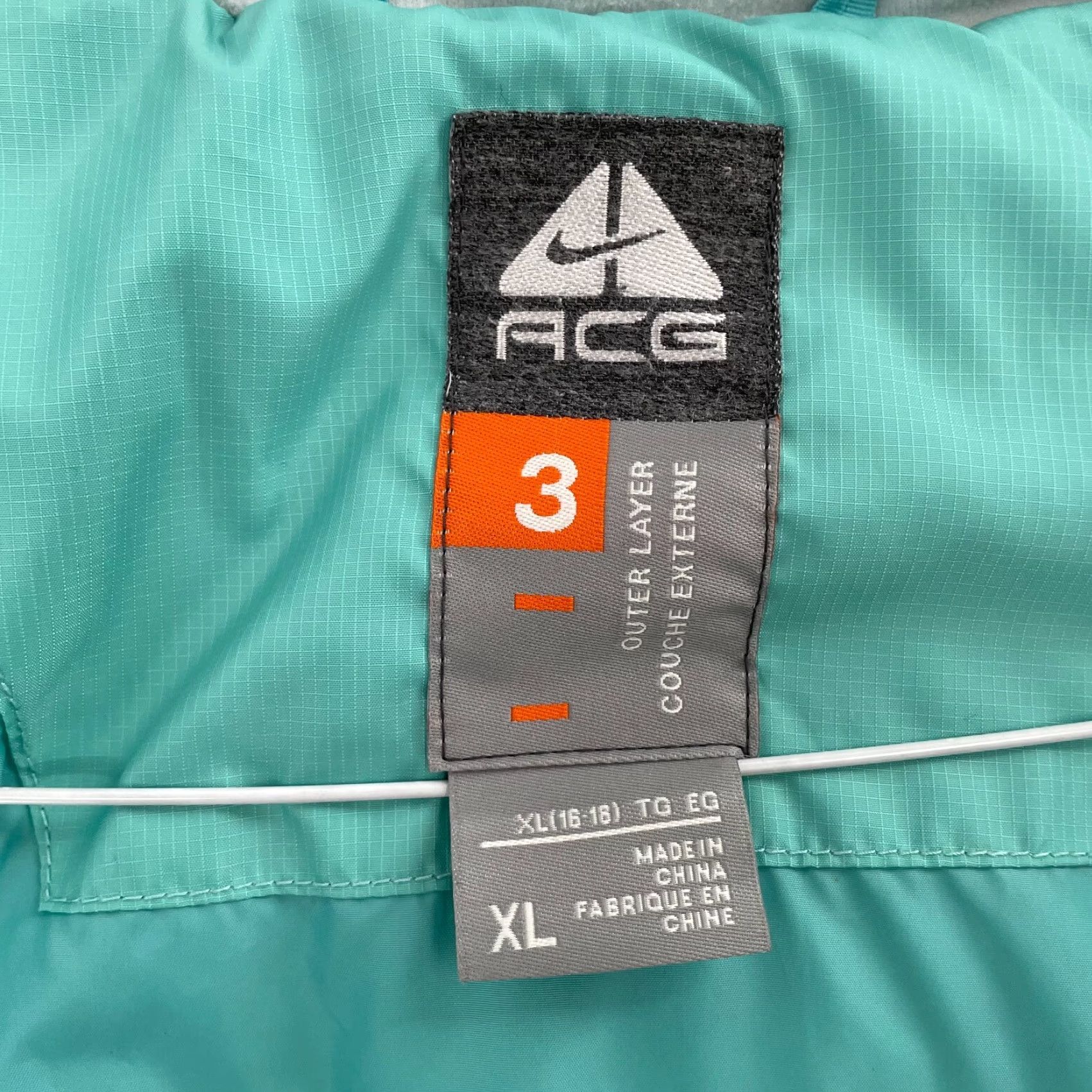 Nike Nike ACG Jacket Womens Extra Large Green Full Zip Level 3 Puffer Down Ladies XL Size XL / US 12-14 / IT 48-50 - 7 Thumbnail