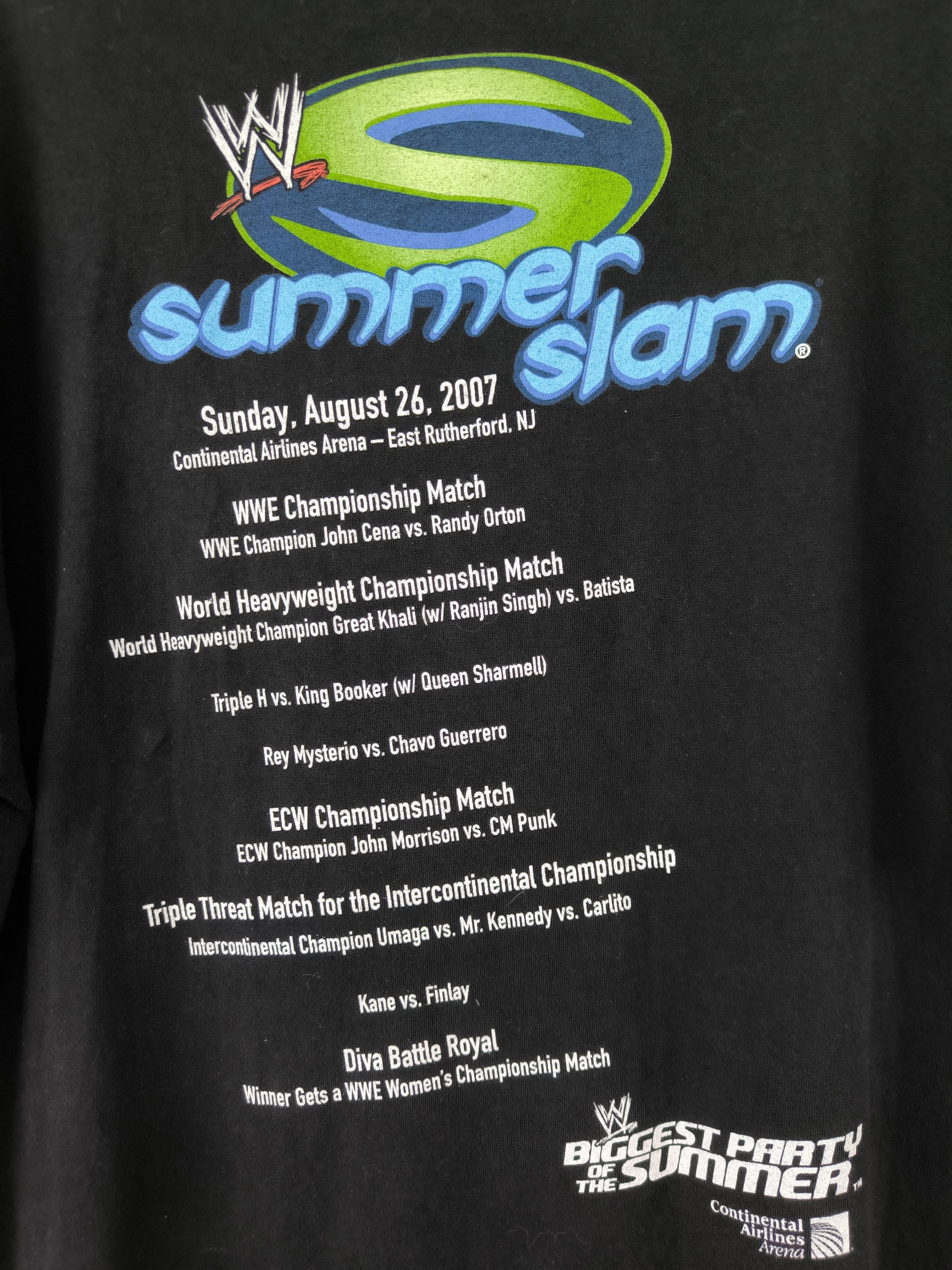 WWE WWE Summerslam 2007 PPV Size US XL / EU 56 / 4 - 5 Thumbnail