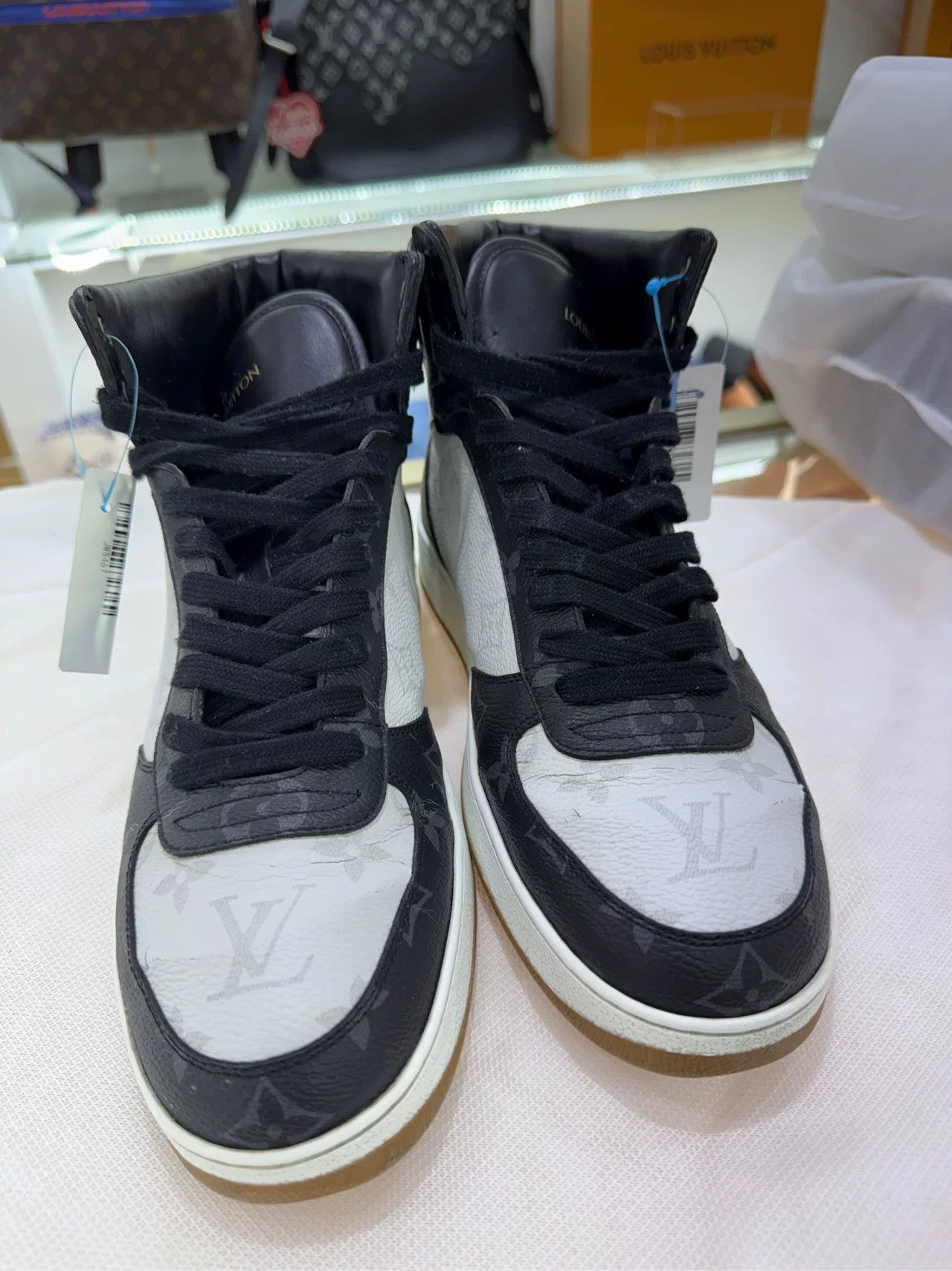 Louis Vuitton LV Rivoli High-Top Sneakers Size US 8 / EU 41 - 1 Thumbnail