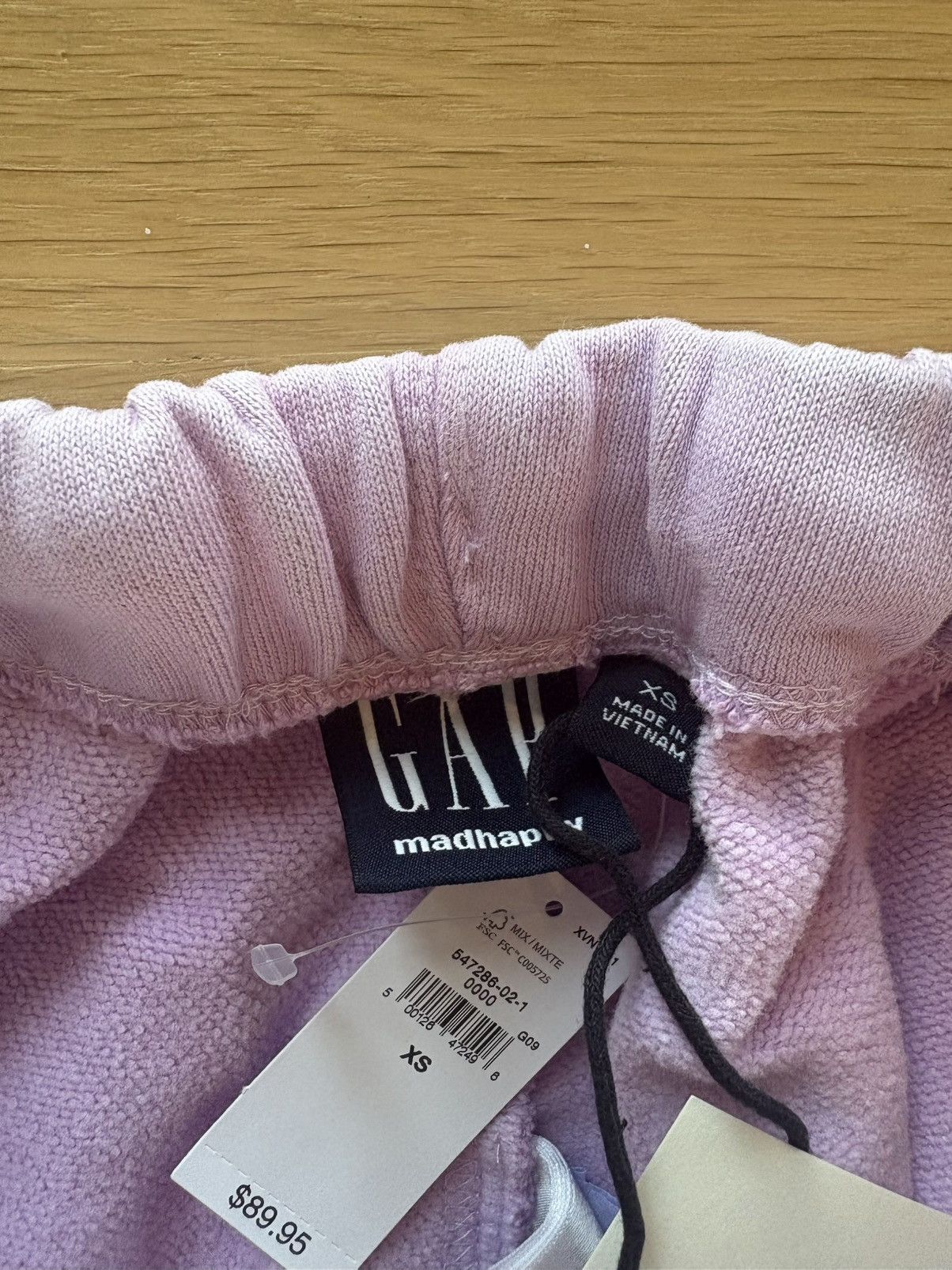 Gap × Madhappy Gap x MadHappy Lavender Straight Leg Sweatpants Size XS Size 26" / US 2 / IT 38 - 5 Thumbnail
