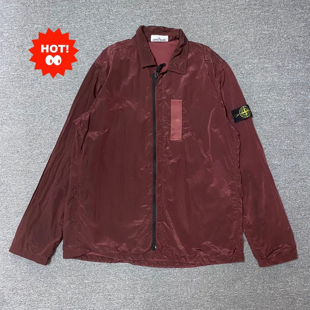 Stone Island Stone Island 17FW Metallic Nylon Jacket Size US XXL / EU 58 / 5 - 1 Thumbnail