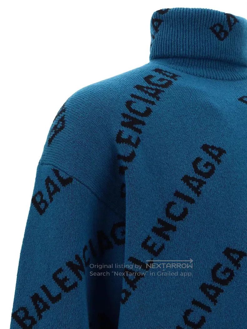 Balenciaga Balenciaga High-neck sweater Size US S / EU 44-46 / 1 - 2 Thumbnail