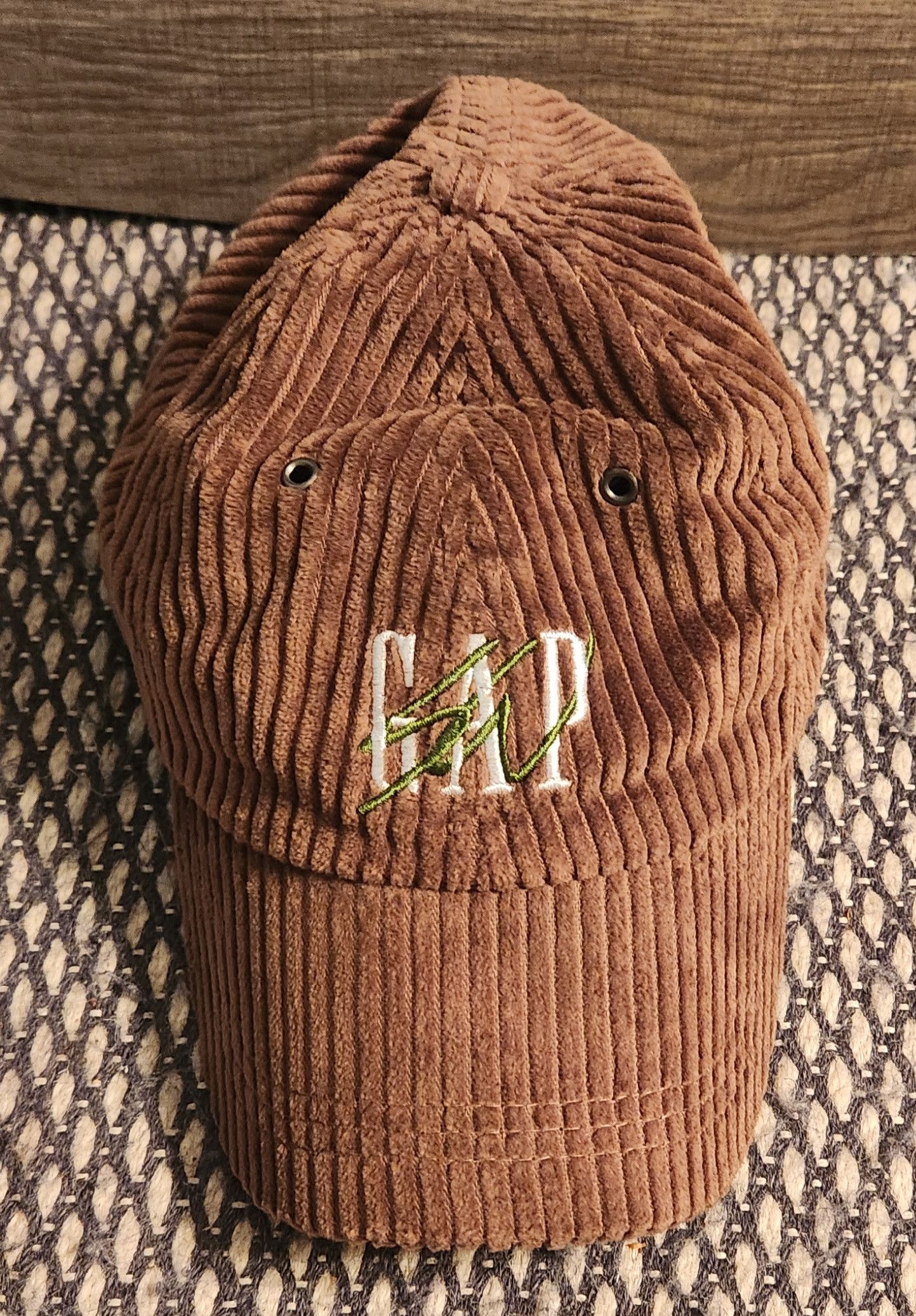 Gap GAP × Sean Wotherspoon Corduroy Brown Adjustable Hat 