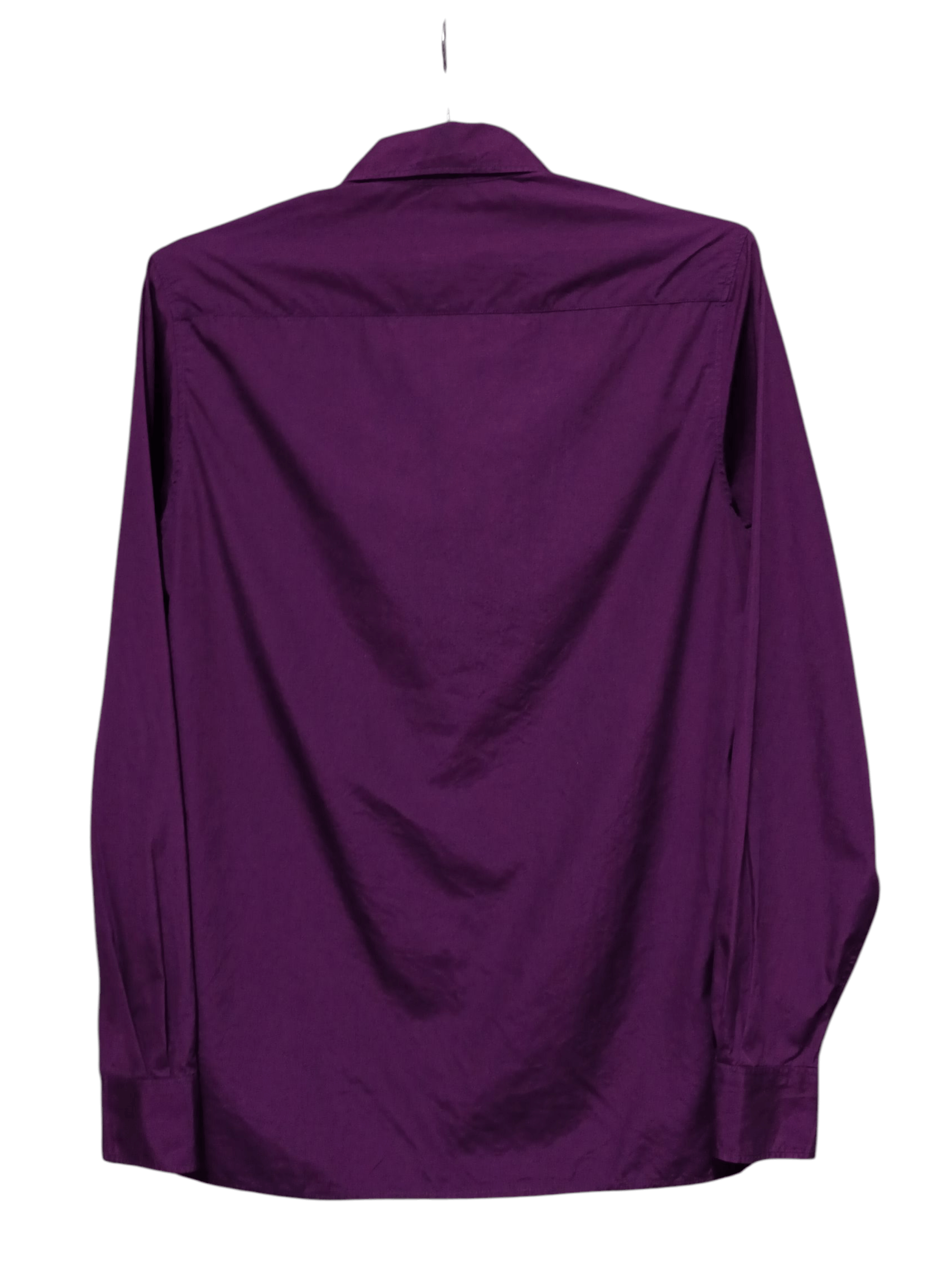 A.P.C. Long-sleeved purple shirt button ups Size US S / EU 44-46 / 1 - 4 Thumbnail