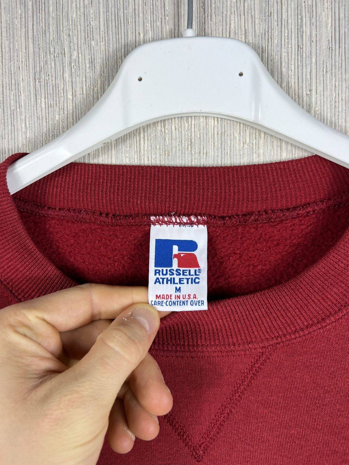 Russell Athletic Vintage Russell Atletic college spellout stanford crewneck Size US M / EU 48-50 / 2 - 16 Thumbnail