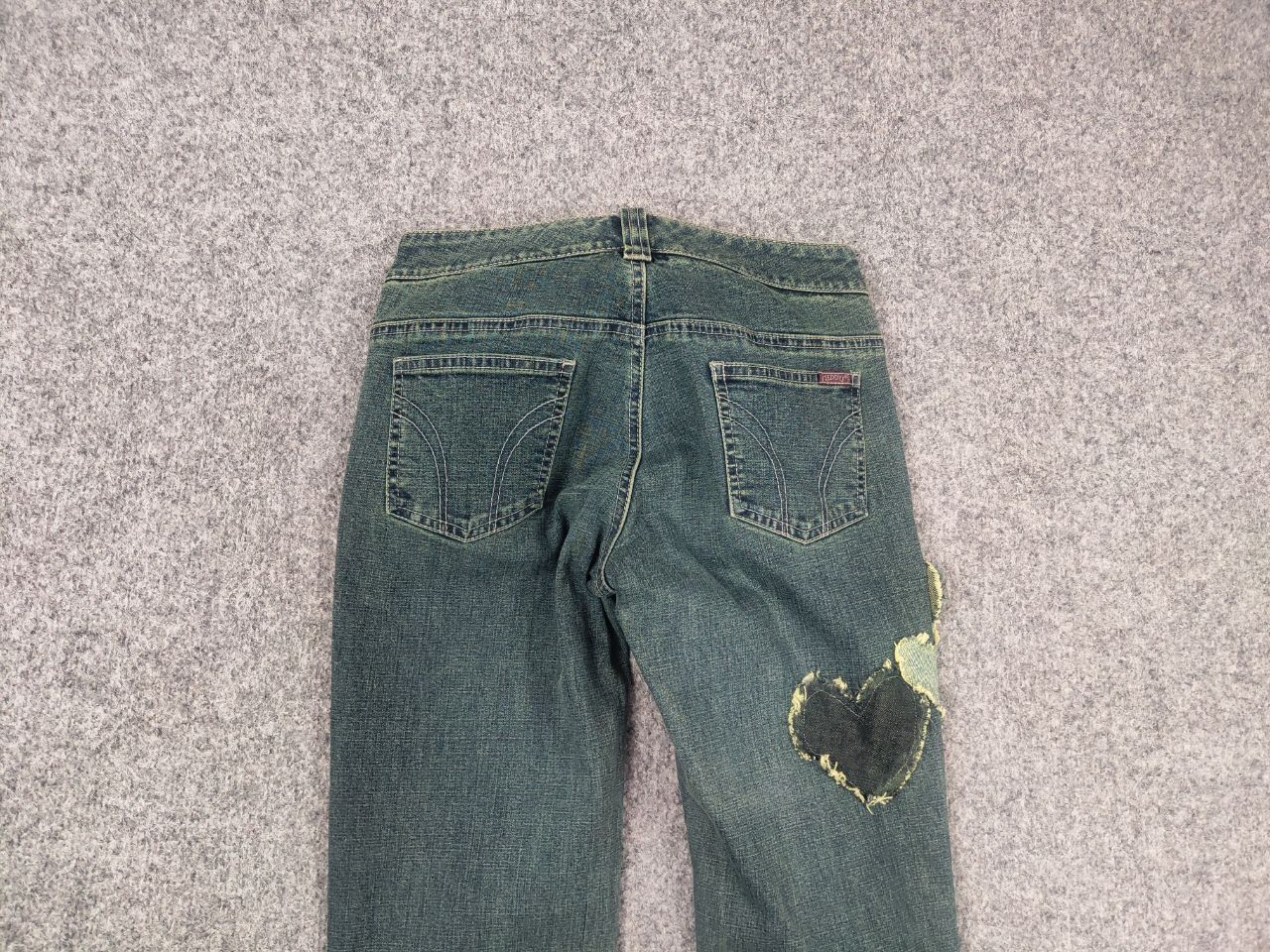 If Six Was Nine Vintage Y2K hysteric glamour Japan low-rise jeans Flared LGB Size 26" / US 2 / IT 38 - 11 Thumbnail