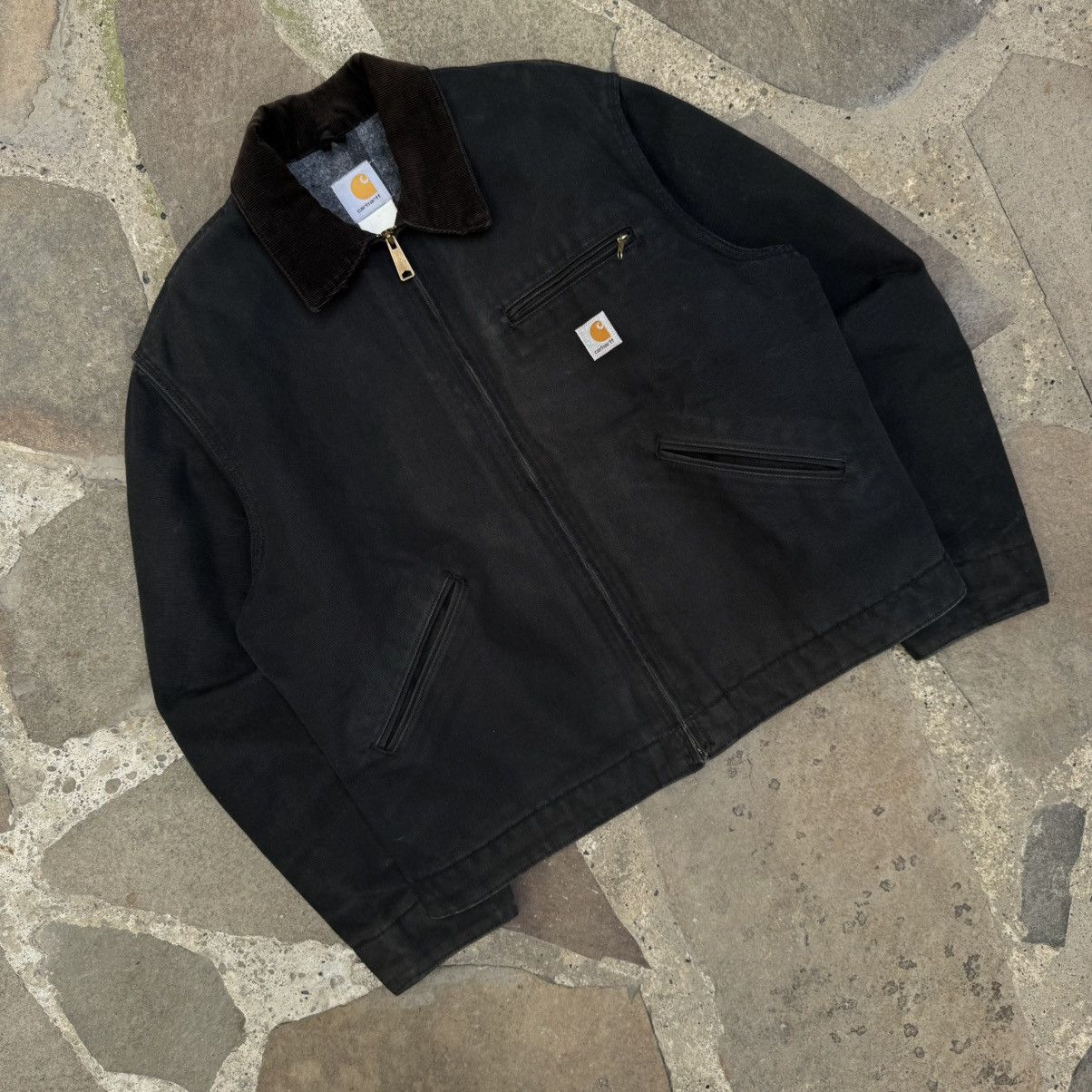 Carhartt 📦 SOLD 📦Carhartt Detroit Jacket J001 BLK Size US L / EU 52-54 / 3 - 2 Thumbnail