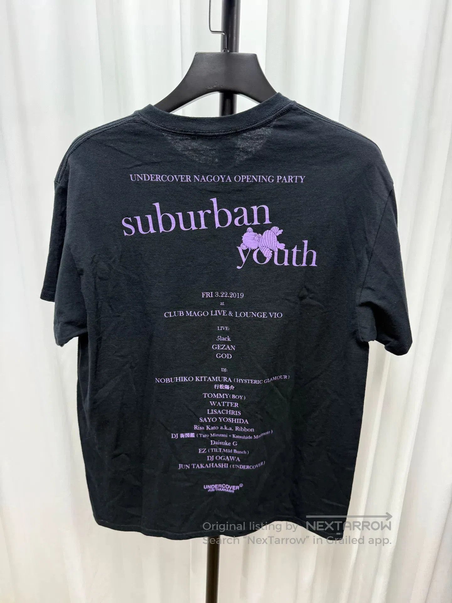 Comme des Garcons underground youth graphic short sleeve t-shirt. Size US L / EU 52-54 / 3 - 4 Thumbnail