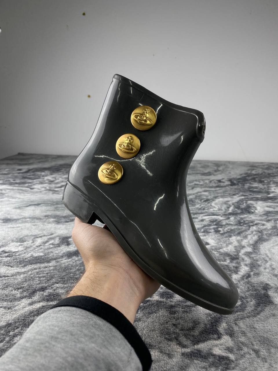 Vivienne Westwood Vivienne Westwood Anglomania Melissa Rain Rubber Boots Size US 5 / IT 35 - 4 Thumbnail
