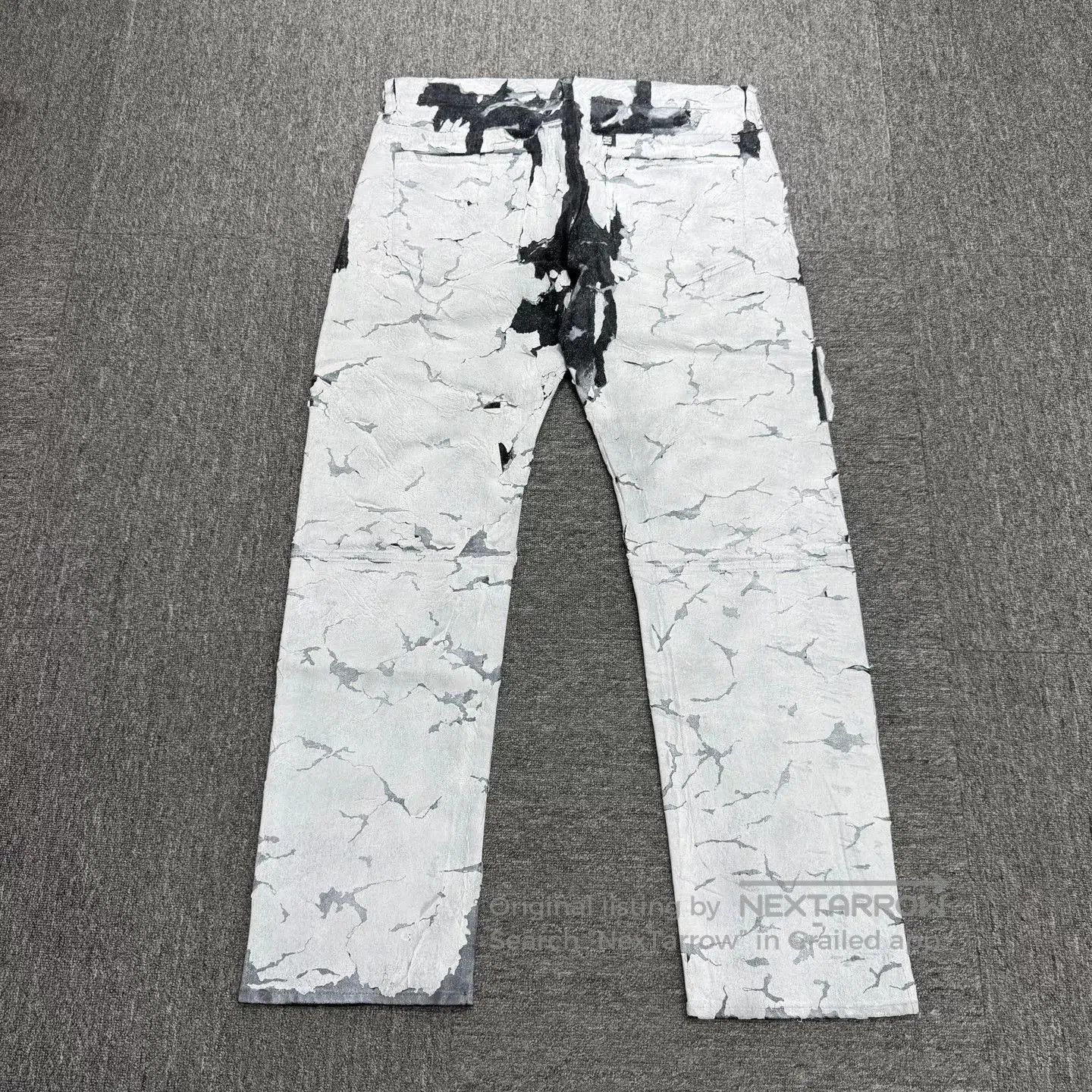 Givenchy Givenchy Plaster Crack Jeans. Size US 36 / EU 52 - 5 Thumbnail