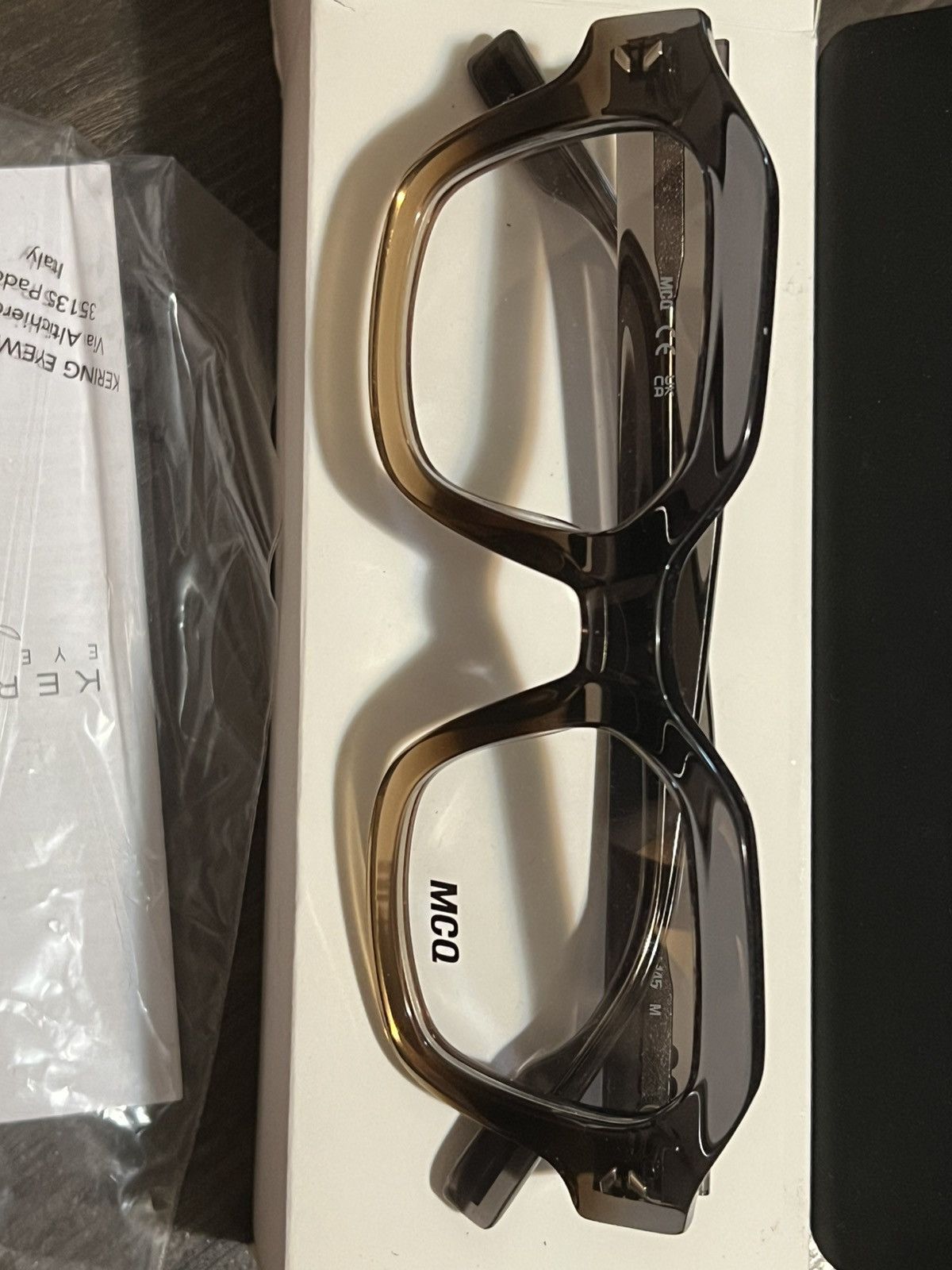 MCQ MCQ Acetate Frame eyeglasses by Alexander McQueen Size ONE SIZE - 4 Thumbnail