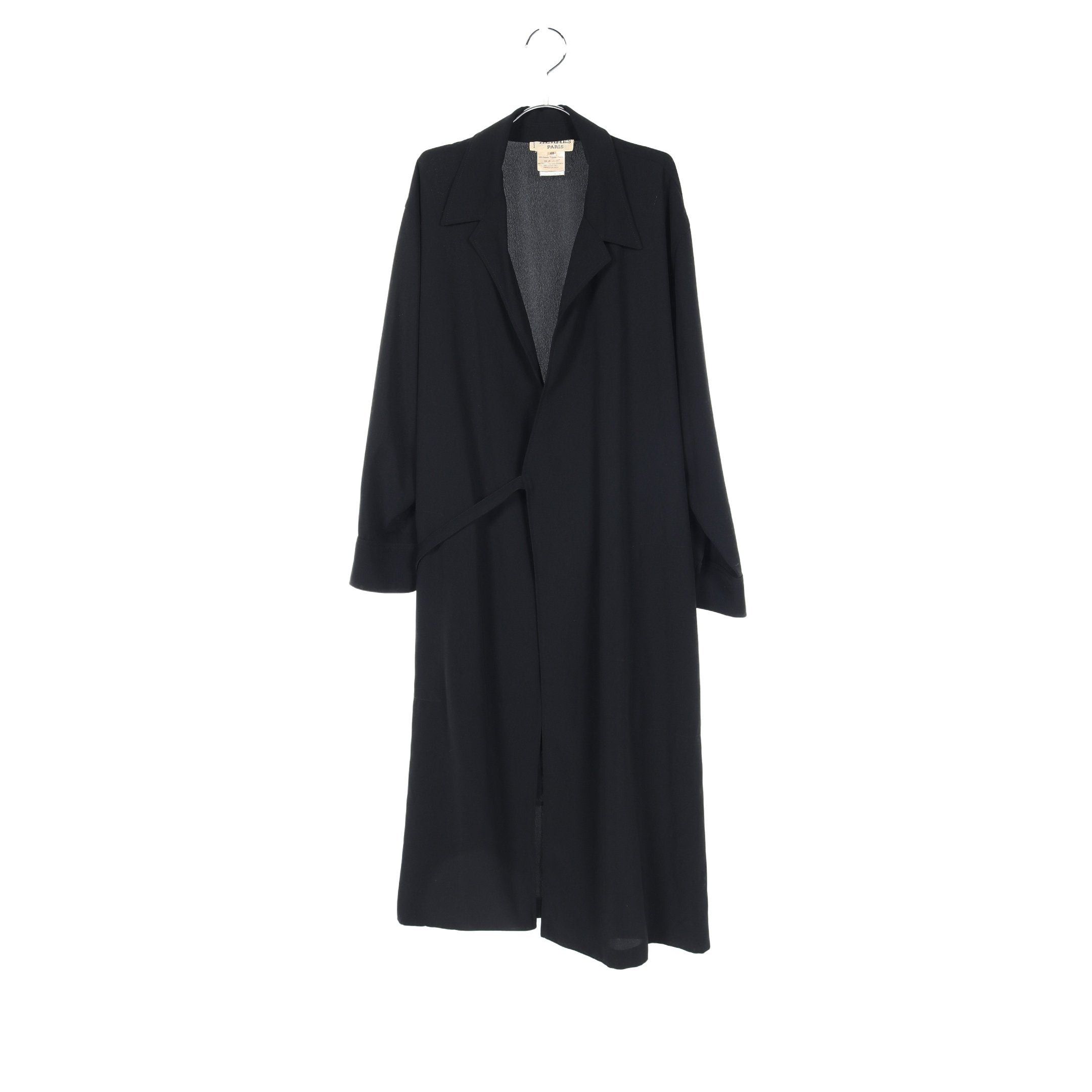 Hermes Hermes Wrap Dress Black Size ONE SIZE - 1 Thumbnail