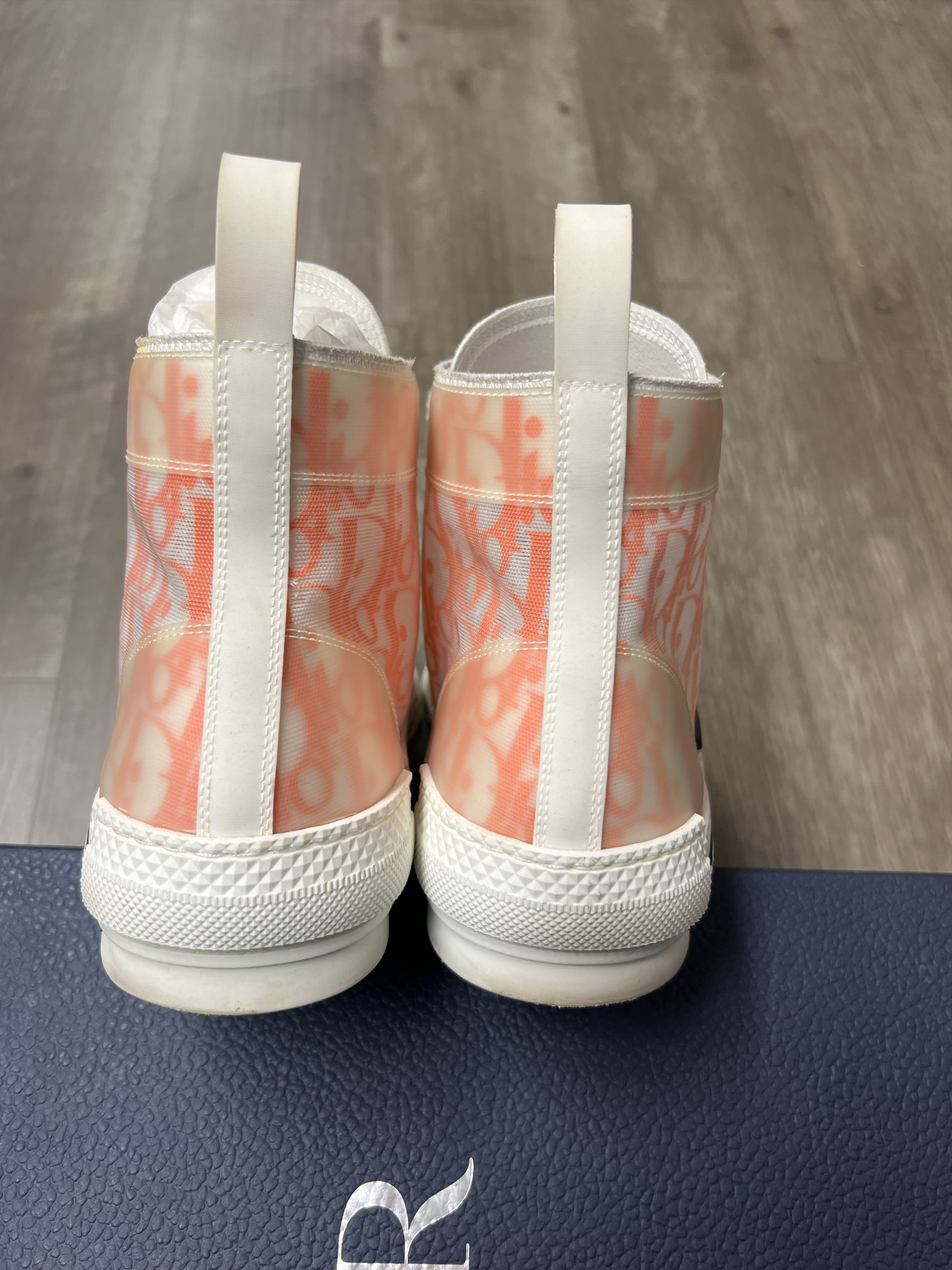 Dior DIOR B23 HIGH ORANGE OBLIQUE CANVAS Size US 8 / EU 41 - 4 Thumbnail