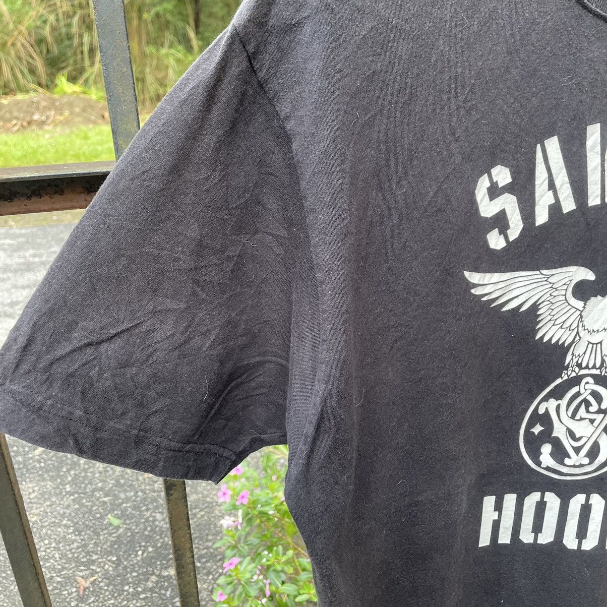 Japanese Brand × Neighborhood × Vintage 🔥🇯🇵Neighborhood X Savage Big Logo Design Sun Faded Tee Size US L / EU 52-54 / 3 - 7 Thumbnail