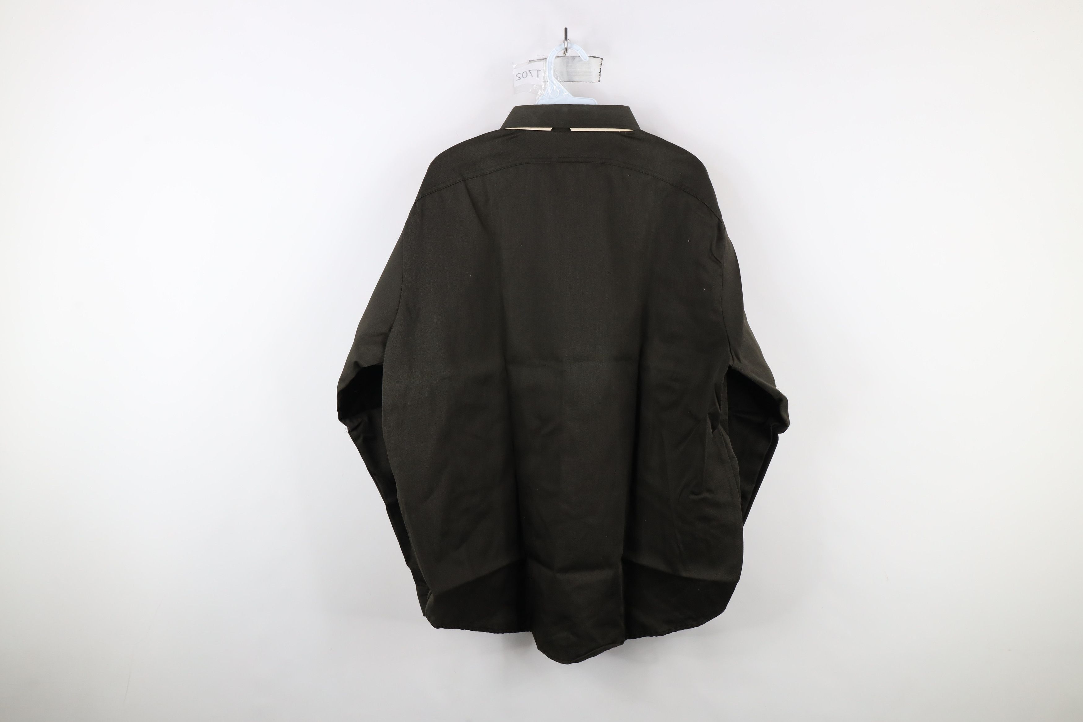 Vintage Deadstock Vintage 60s Collared Workwear Button Shirt USA Size US XL / EU 56 / 4 - 11 Thumbnail