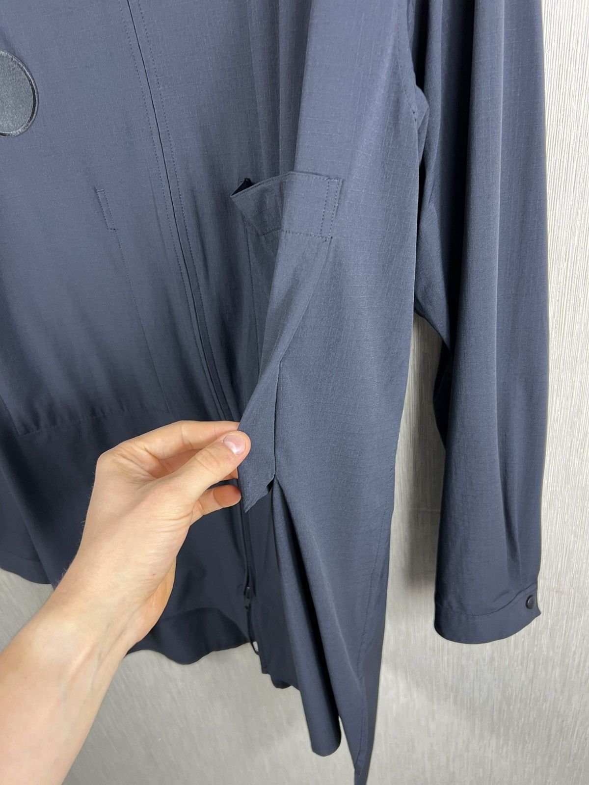 Yohji Yamamoto Adidas Y-3 x Yohji Yamamoto nylon long jacket parka coat Size US L / EU 52-54 / 3 - 10 Thumbnail
